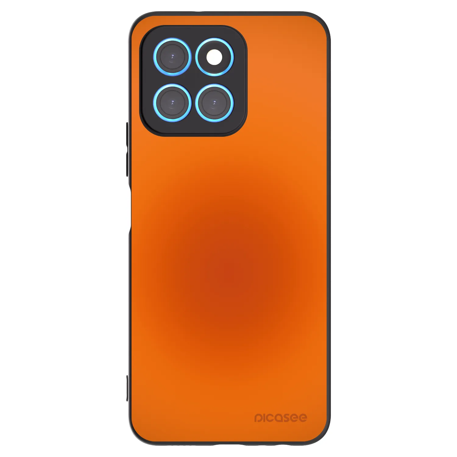 Picasee silikonski črni ovitek za Honor X8 5G - Heat Core