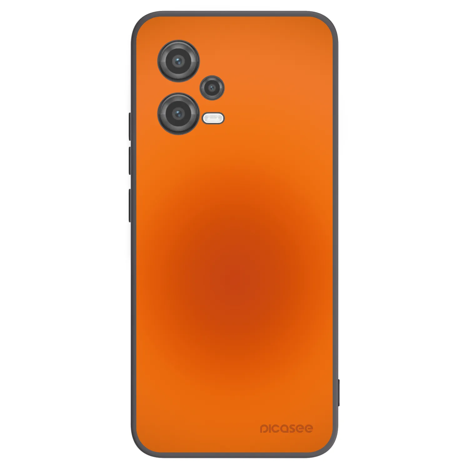 Picasee silikonski črni ovitek za Xiaomi Poco X5 - Heat Core