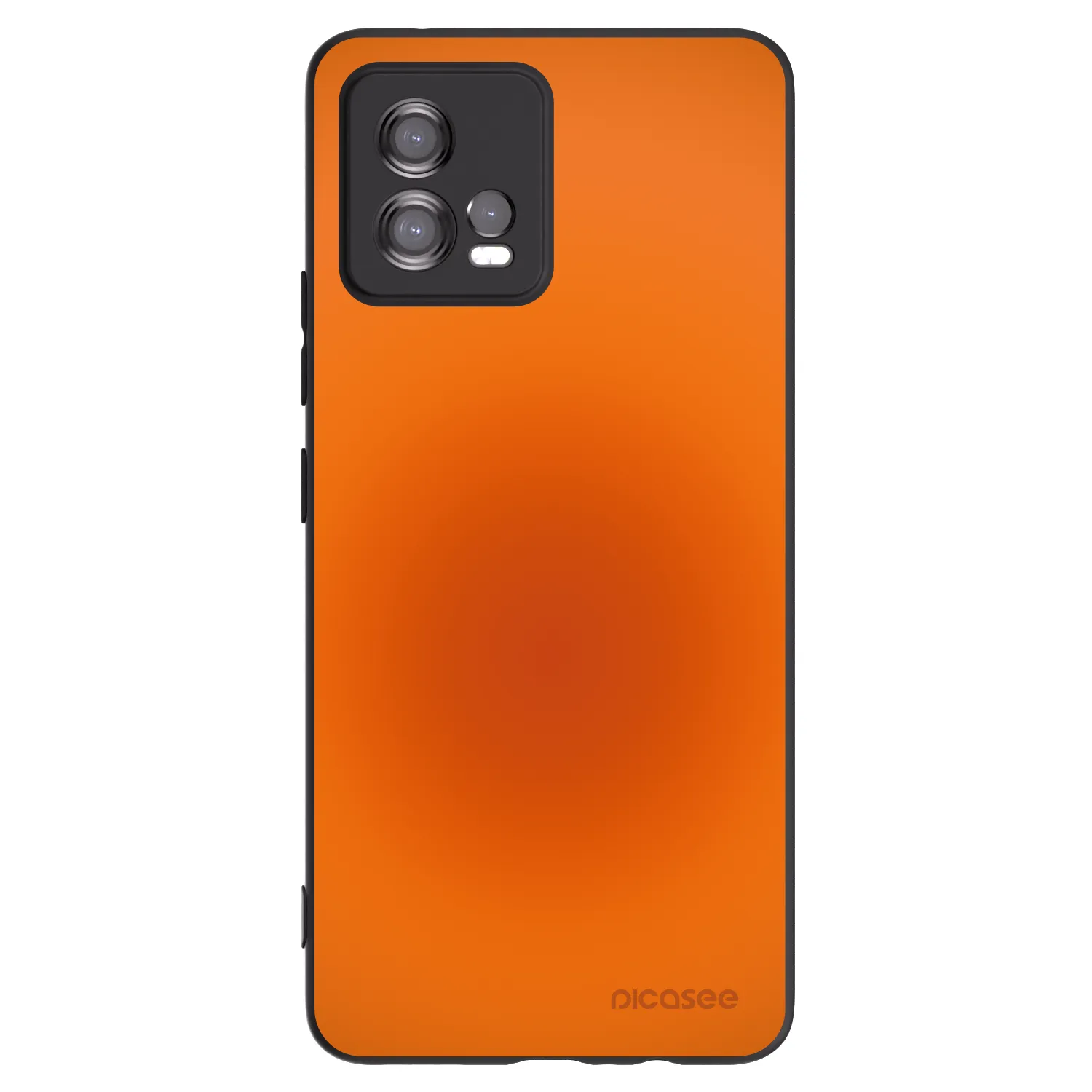Picasee silikonski črni ovitek za Motorola Moto G72 - Heat Core
