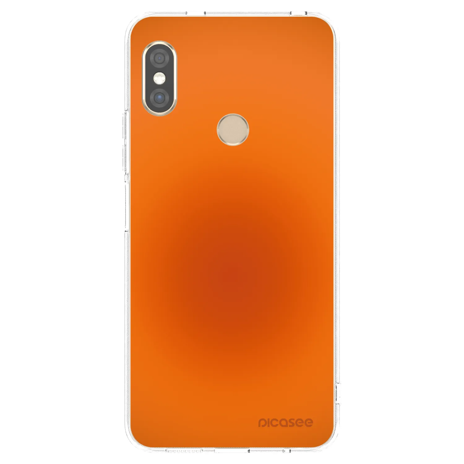 Picasee silikonski prozorni ovitek za Xiaomi Redmi Note 5 Global - Heat Core