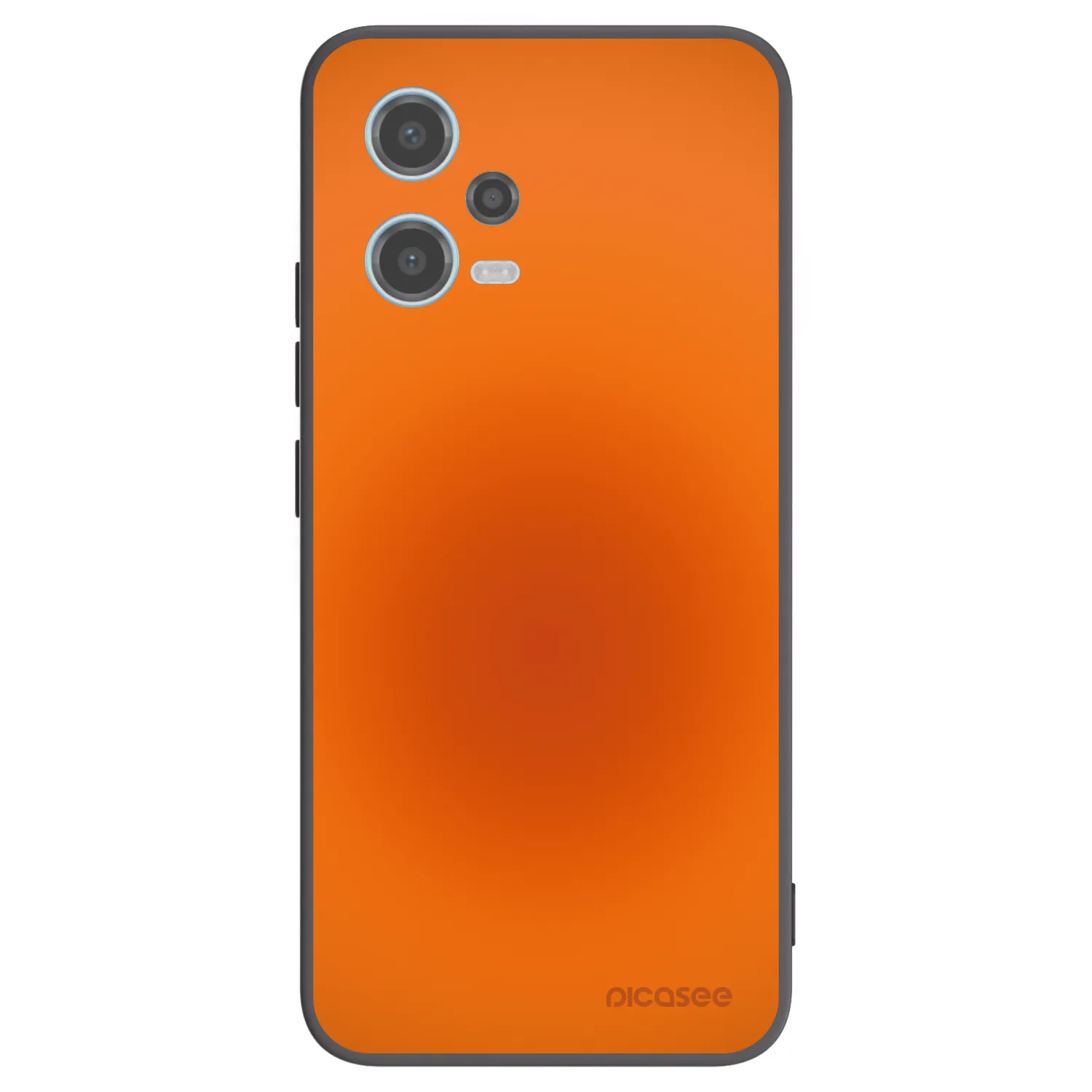 Picasee silikonski črni ovitek za Xiaomi Redmi Note 12 5G - Heat Core