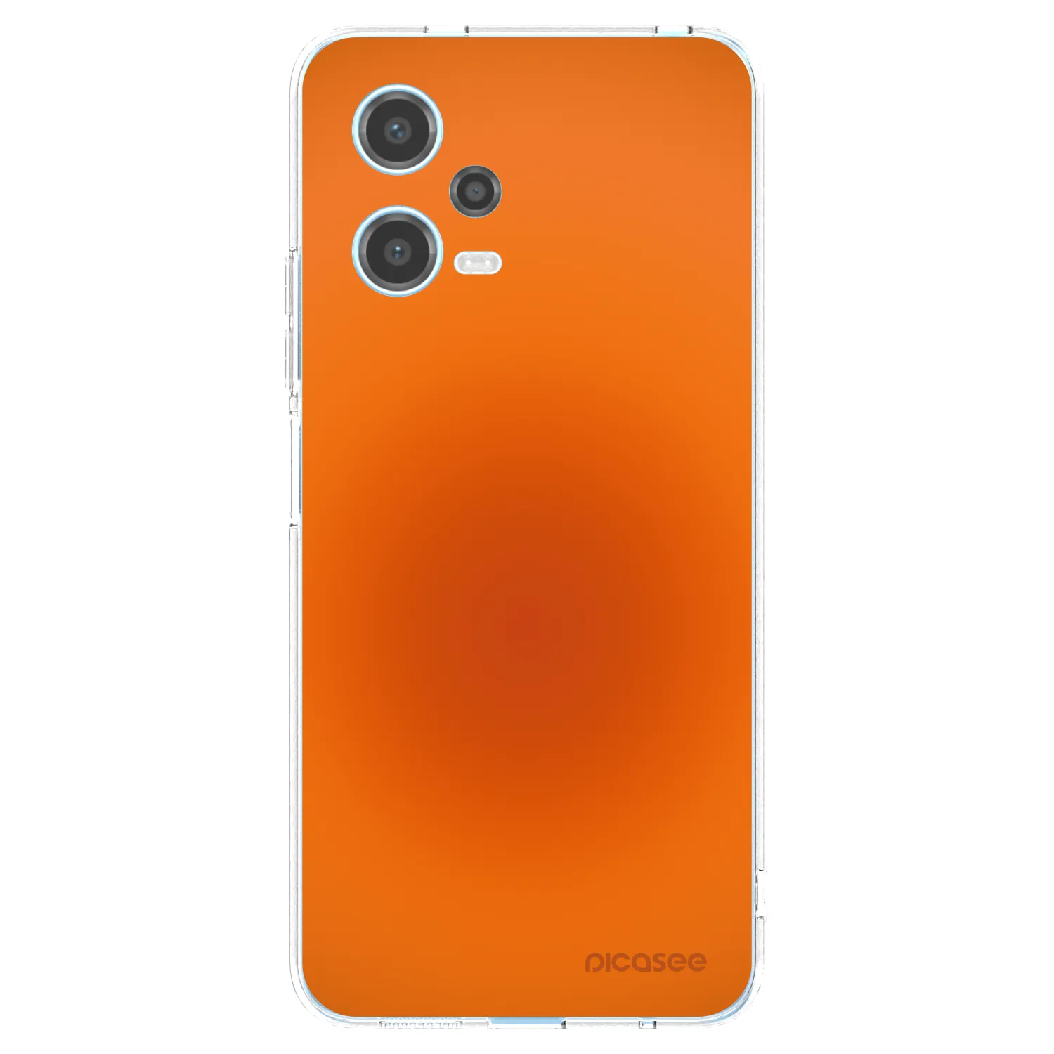 Picasee silikonski prozorni ovitek za Xiaomi Redmi Note 12 5G - Heat Core