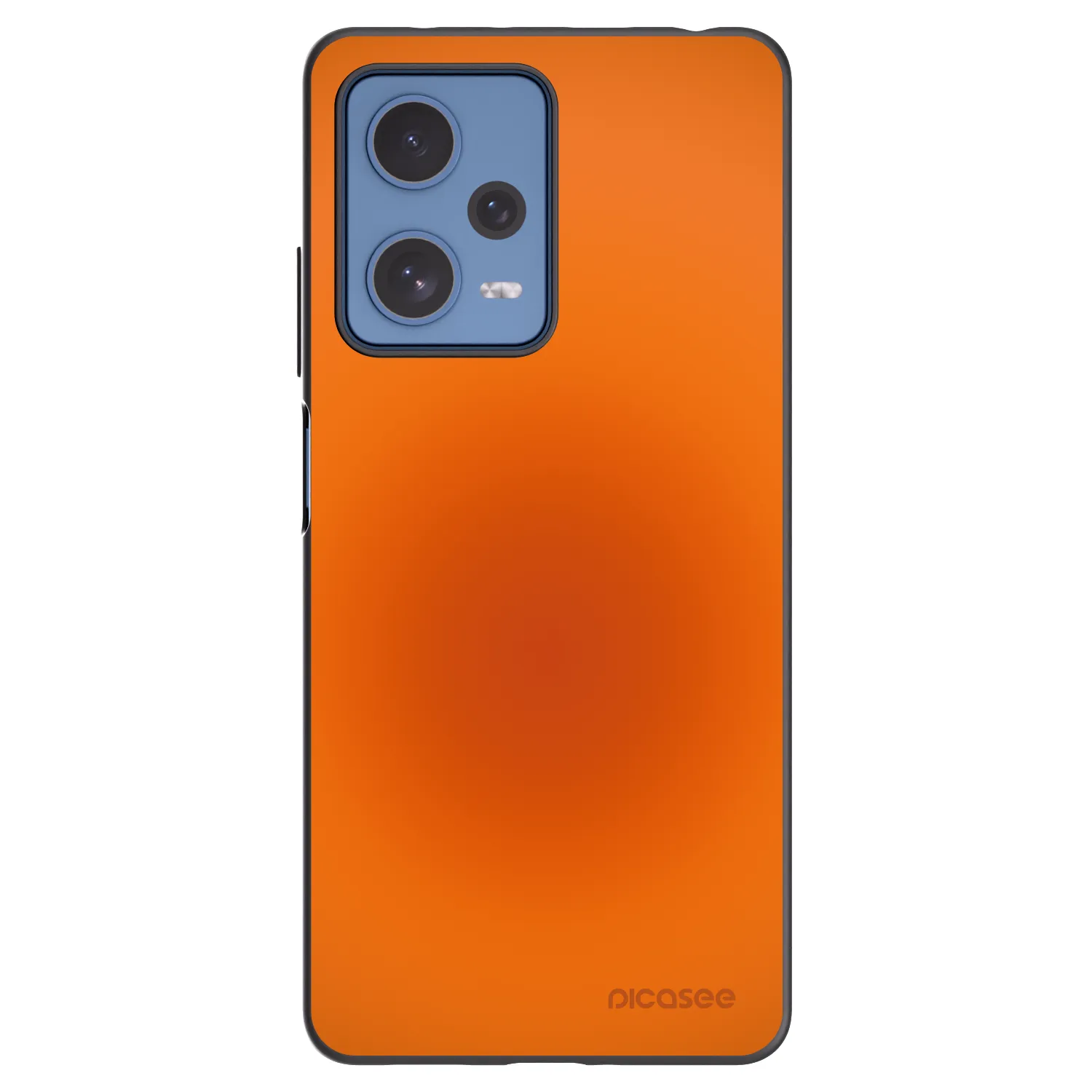 Picasee silikonski črni ovitek za Xiaomi Redmi Note 12 Pro 5G - Heat Core
