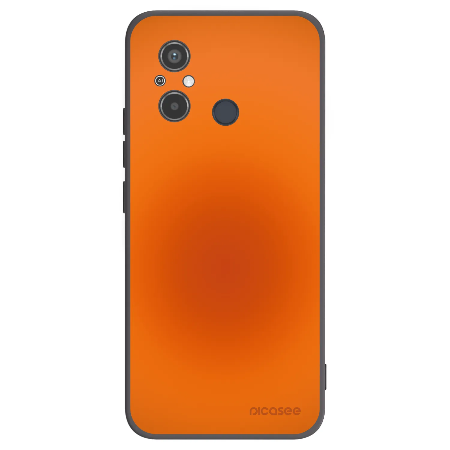 Picasee silikonski črni ovitek za Xiaomi Redmi 12C - Heat Core