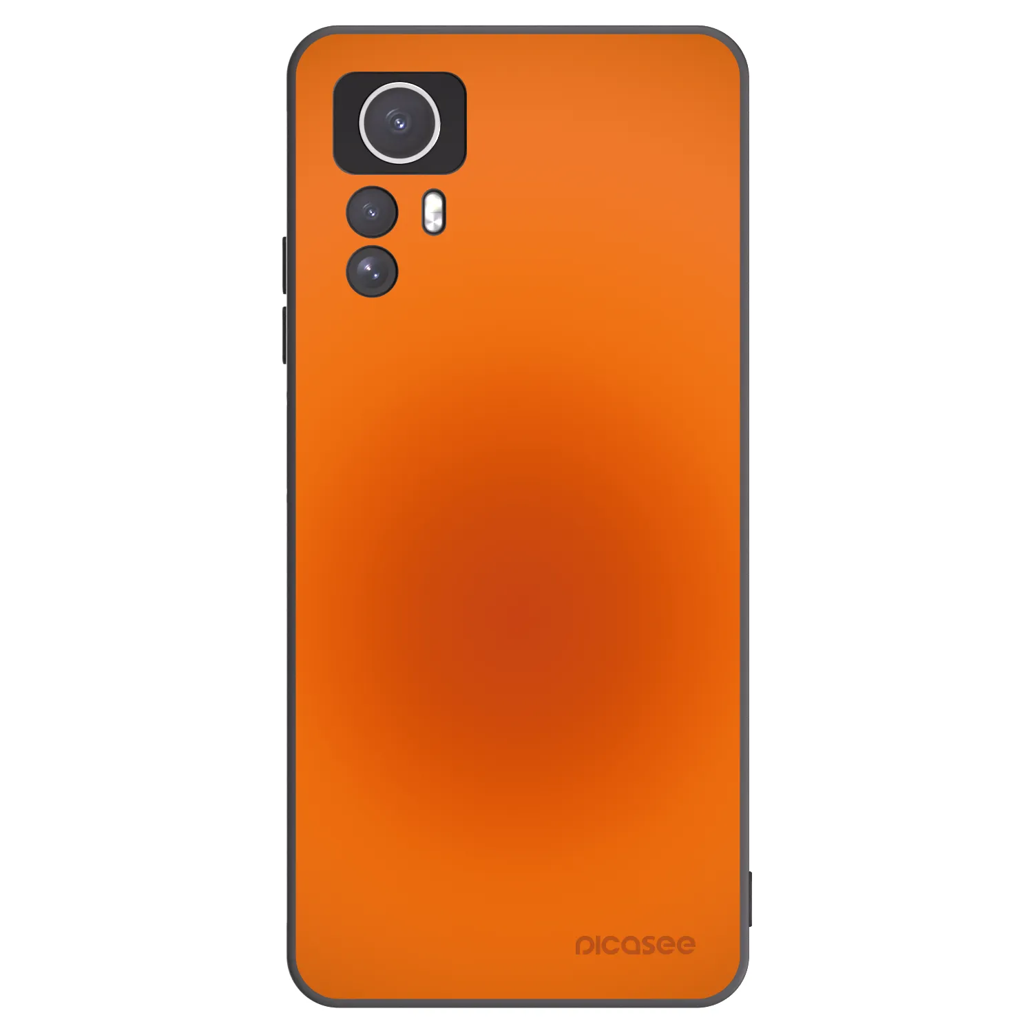 Picasee silikonski črni ovitek za Xiaomi Redmi Note 12S - Heat Core