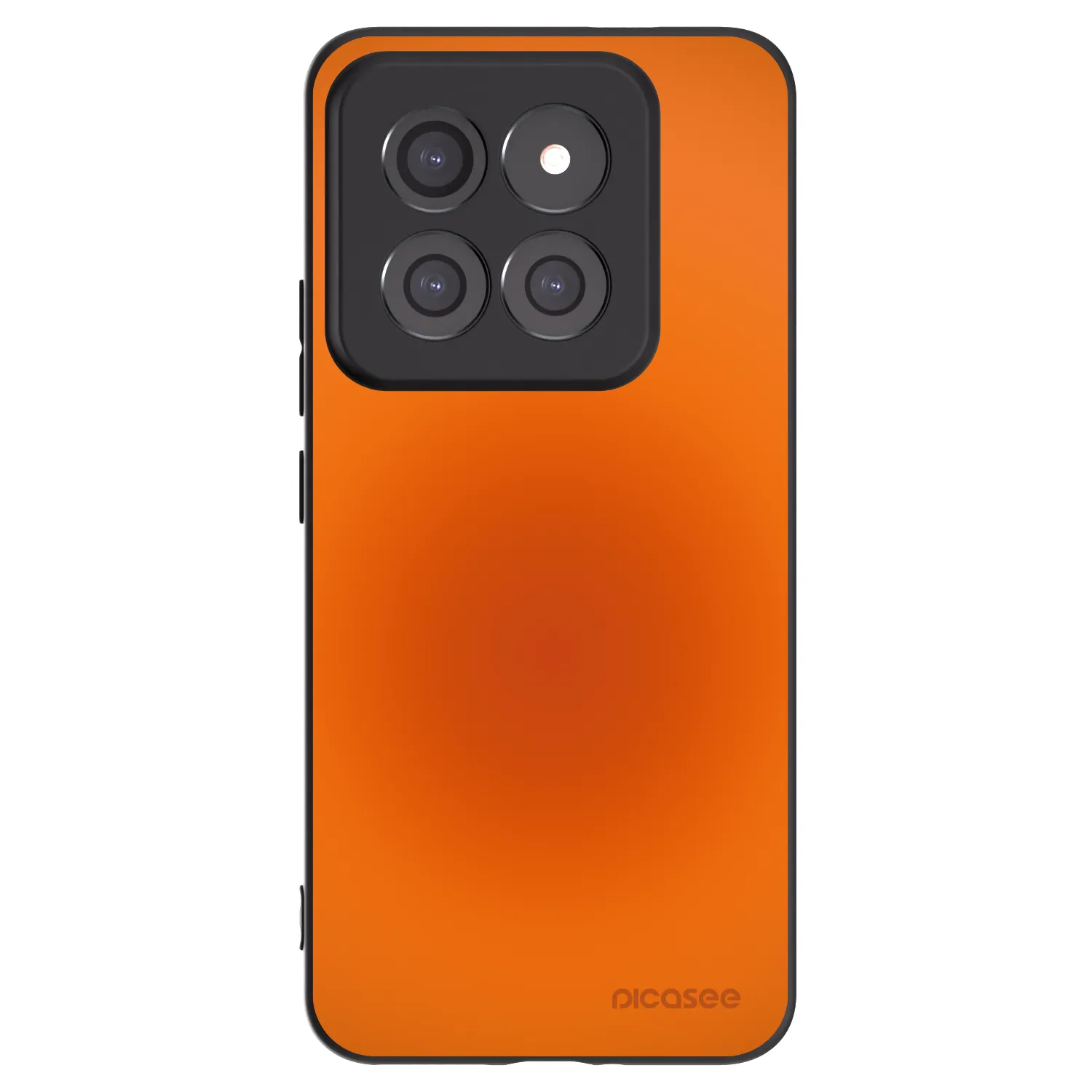 Picasee silikonski črni ovitek za Xiaomi 14 Pro - Heat Core