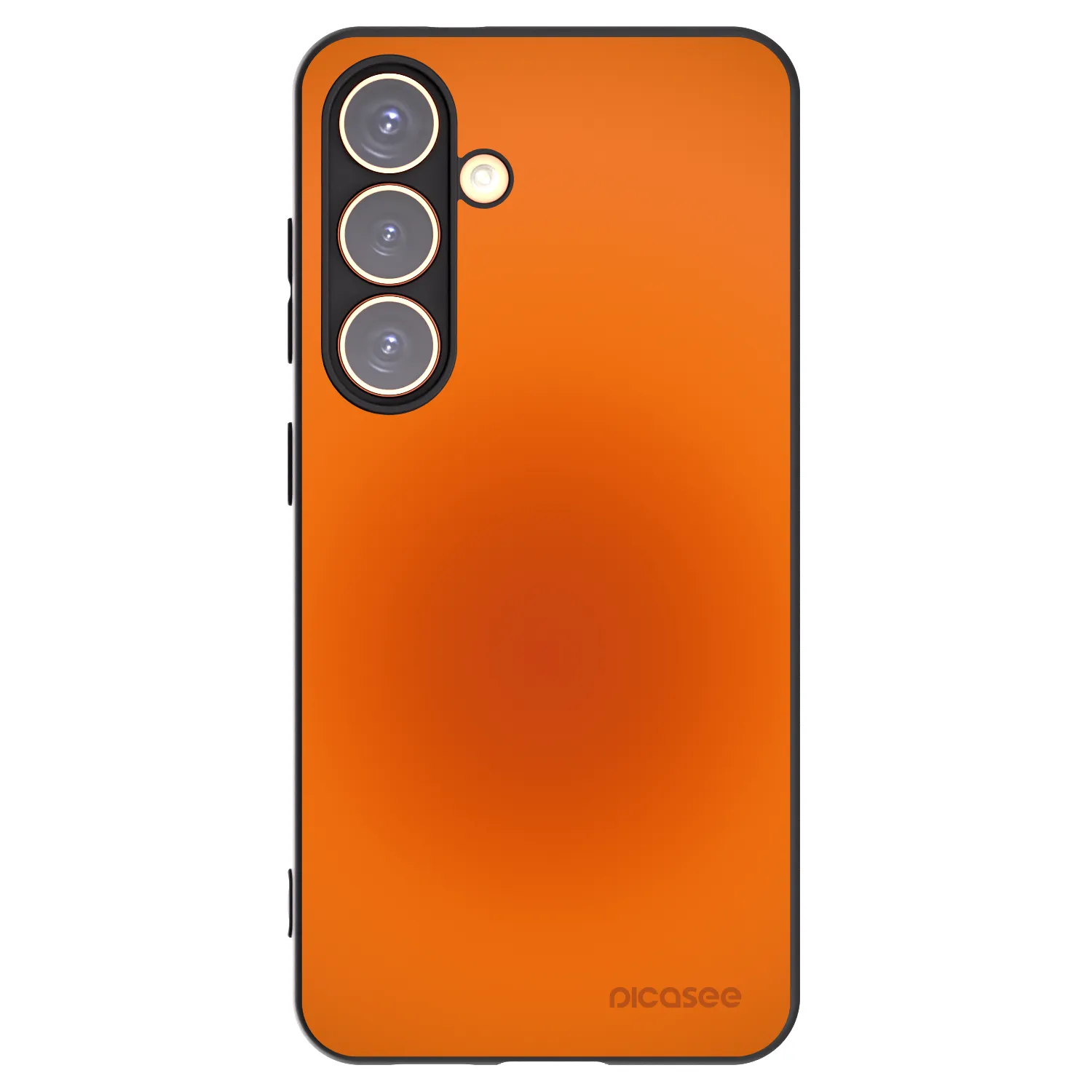 Picasee silikonski črni ovitek za Samsung Galaxy S24 S921B 5G - Heat Core