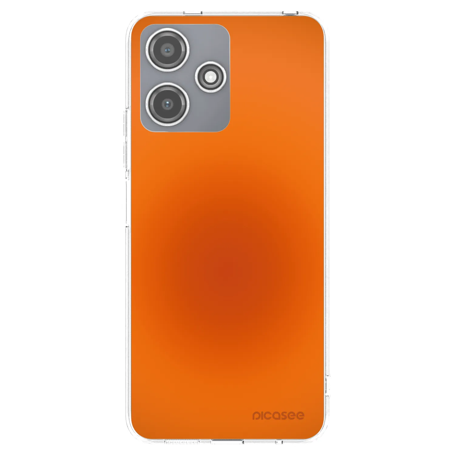 Picasee silikonski prozorni ovitek za Xiaomi Redmi 12 5G - Heat Core