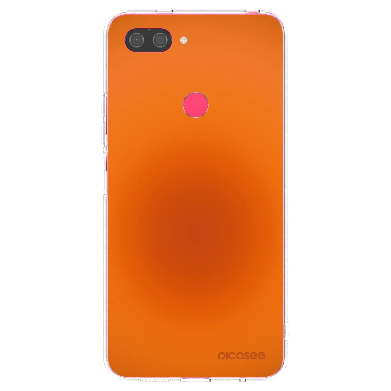 Picasee silikonski prozorni ovitek za Xiaomi Mi 8 Lite - Heat Core
