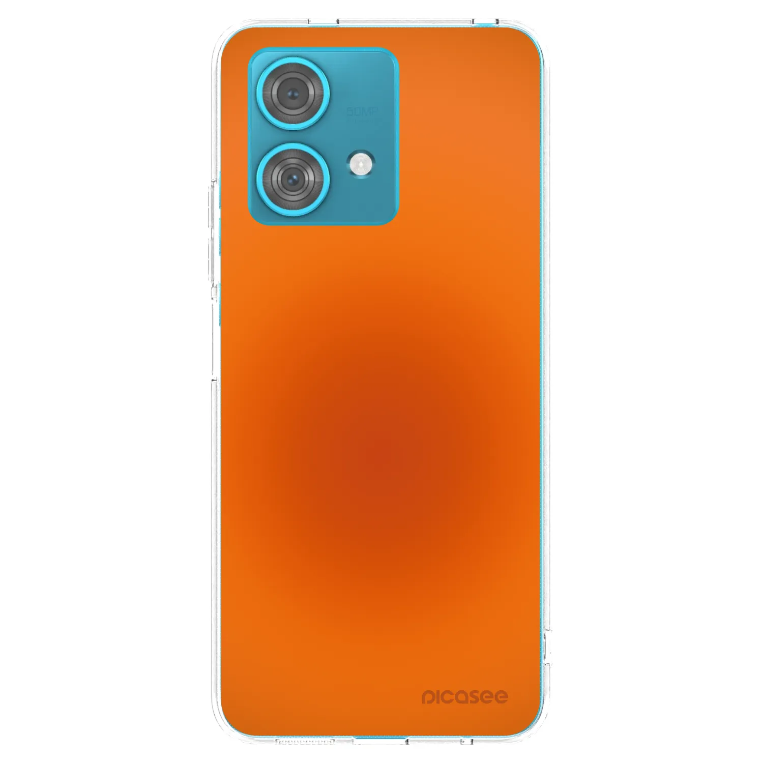 Picasee silikonski prozorni ovitek za Motorola Edge 40 Neo - Heat Core