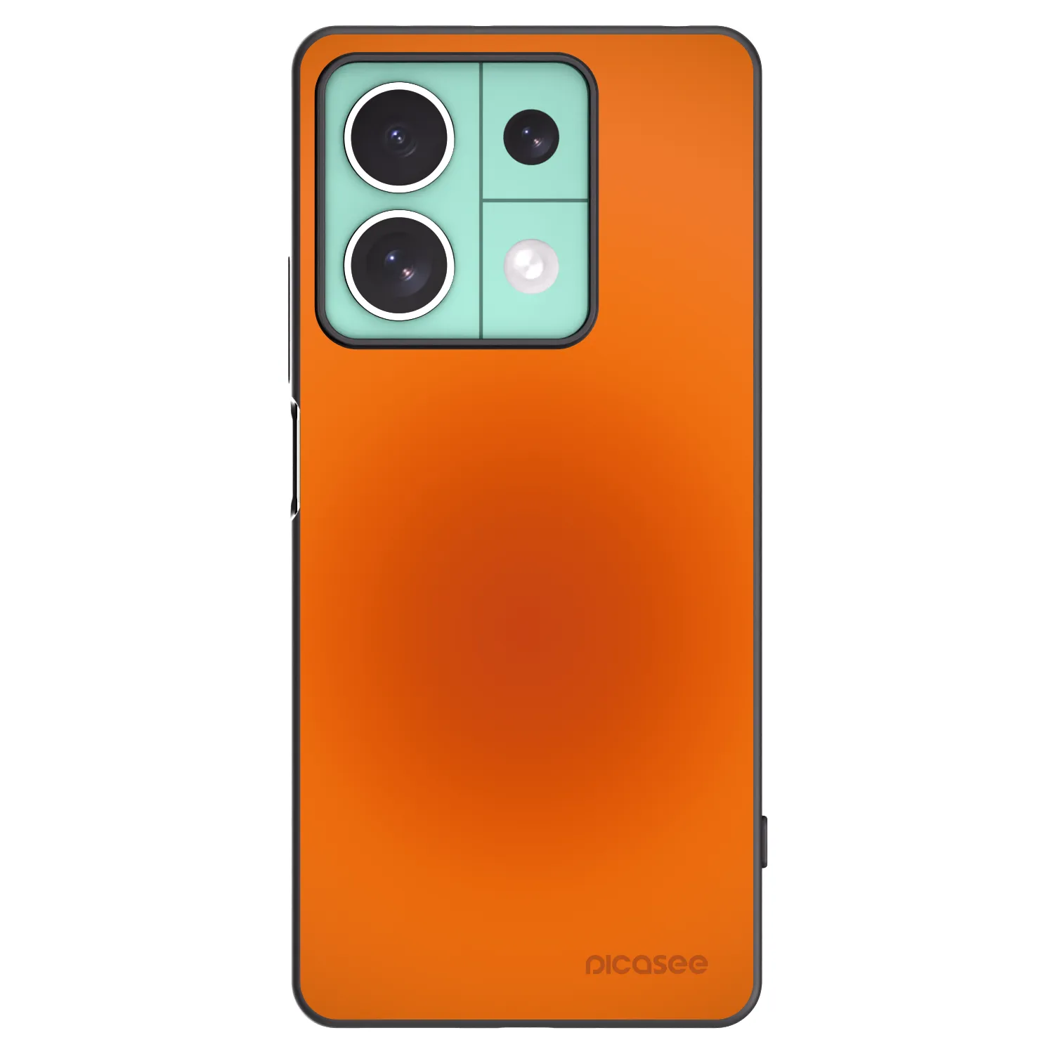 Picasee silikonski črni ovitek za Xiaomi Redmi Note 13 5G - Heat Core