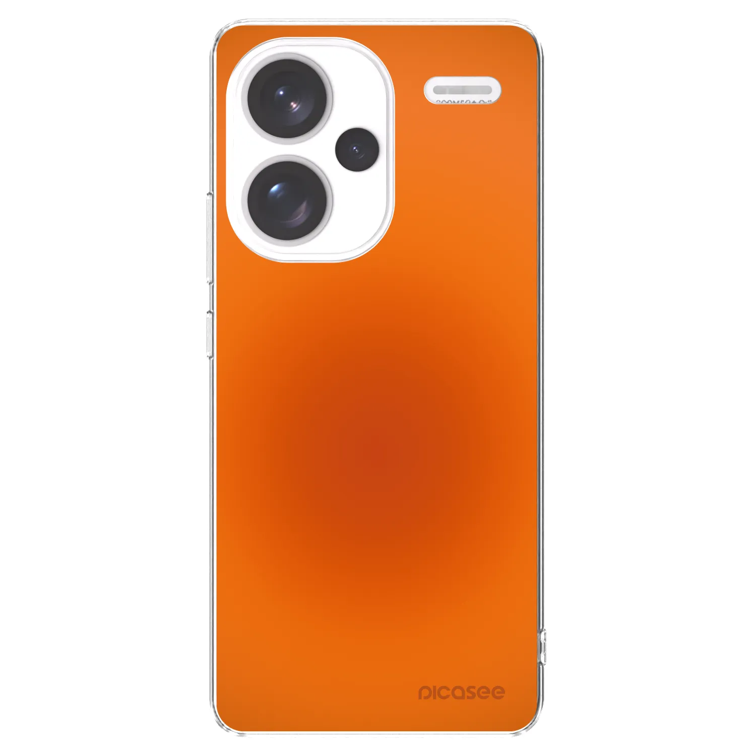 Picasee silikonski prozorni ovitek za Xiaomi Redmi Note 13 Pro+ 5G - Heat Core