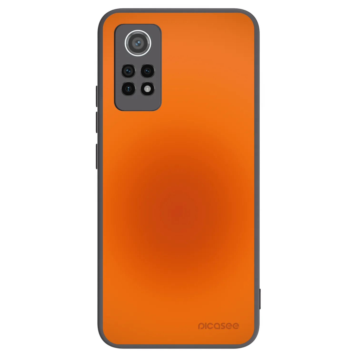 Picasee silikonski črni ovitek za Xiaomi Redmi Note 12 Pro 4G - Heat Core