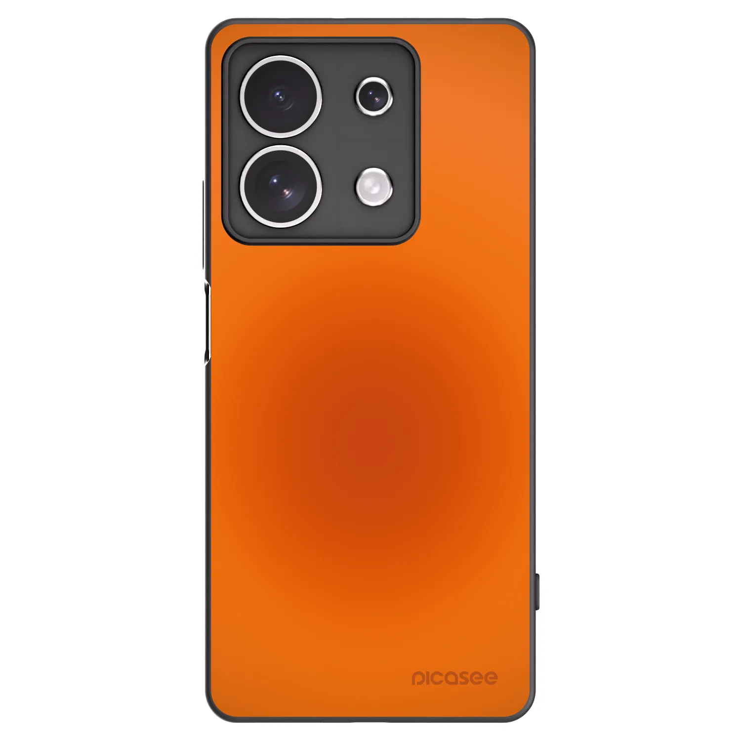 Picasee silikonski črni ovitek za Xiaomi Redmi Note 13 4G - Heat Core