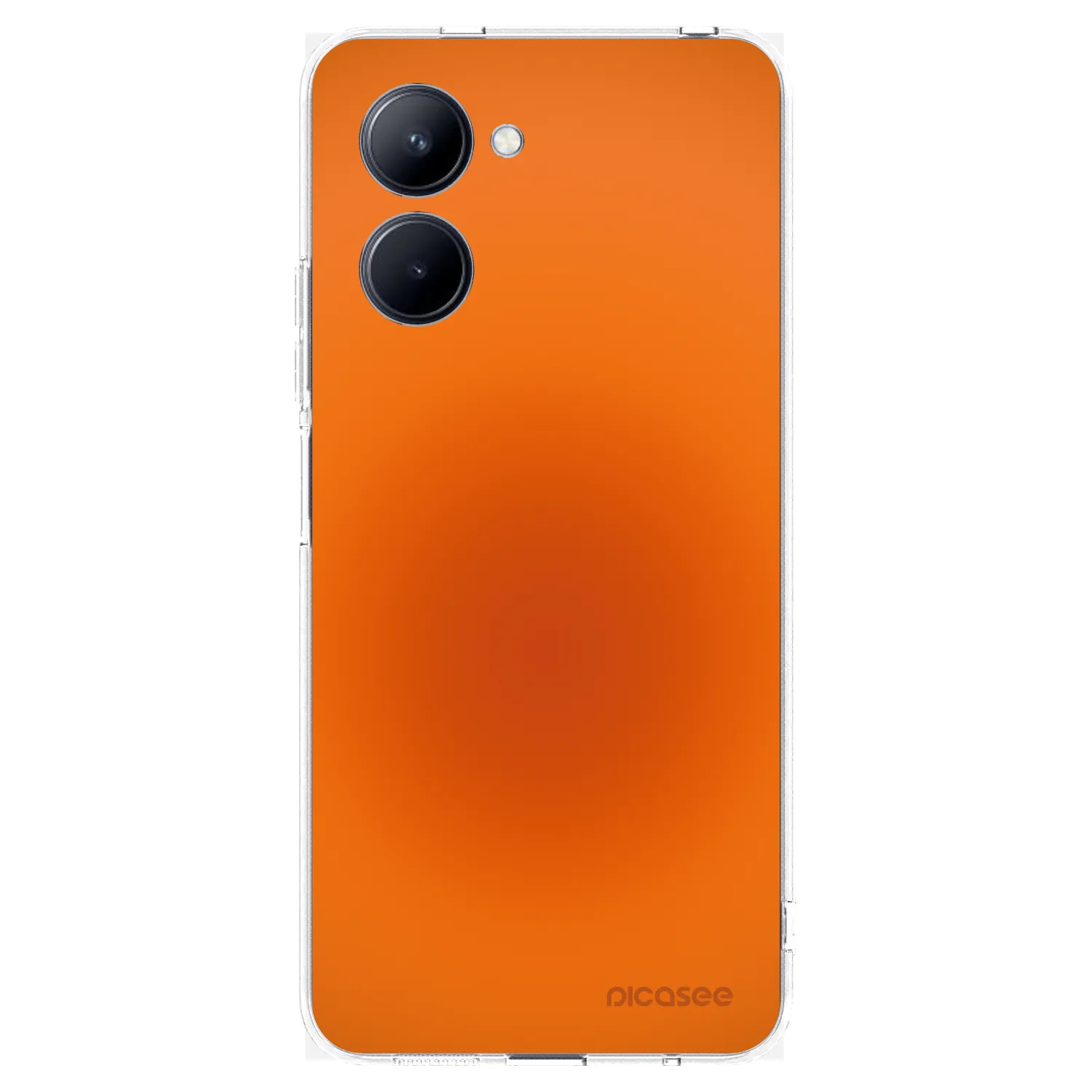 Picasee silikonski prozorni ovitek za Realme C33 (2023) - Heat Core