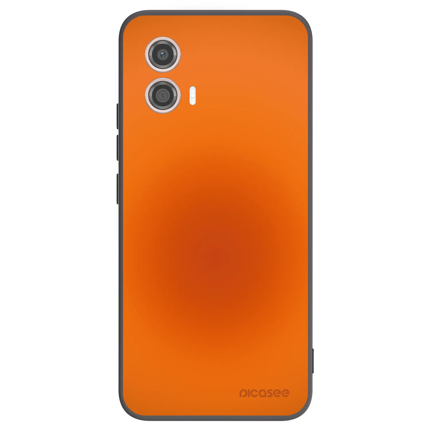 Picasee silikonski črni ovitek za Motorola Moto G53 5G - Heat Core