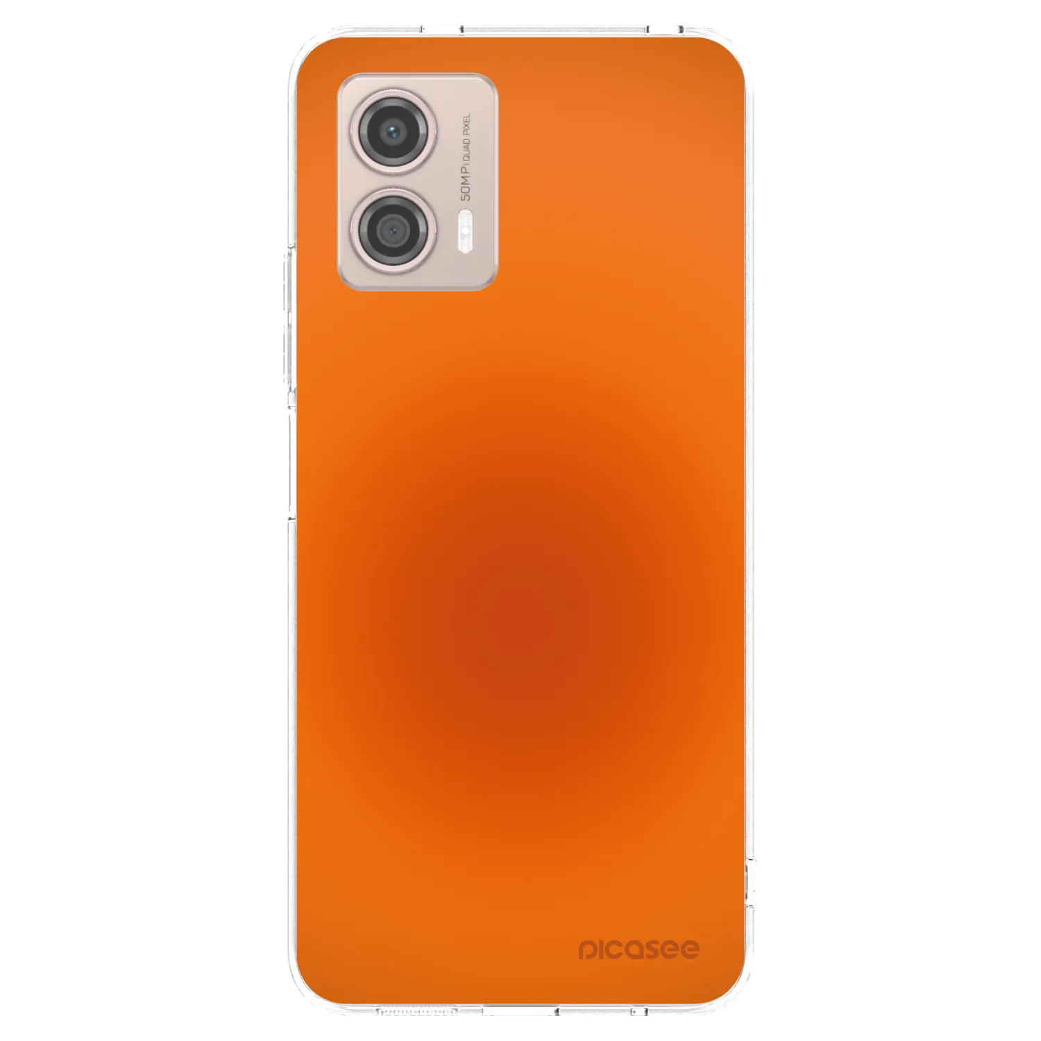 Picasee silikonski prozorni ovitek za Motorola Moto G53 5G - Heat Core