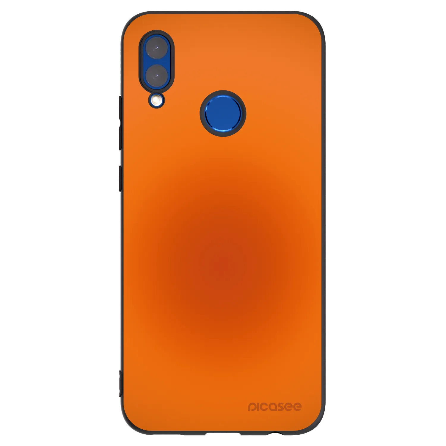 Picasee silikonski črni ovitek za Huawei P Smart 2019 - Heat Core