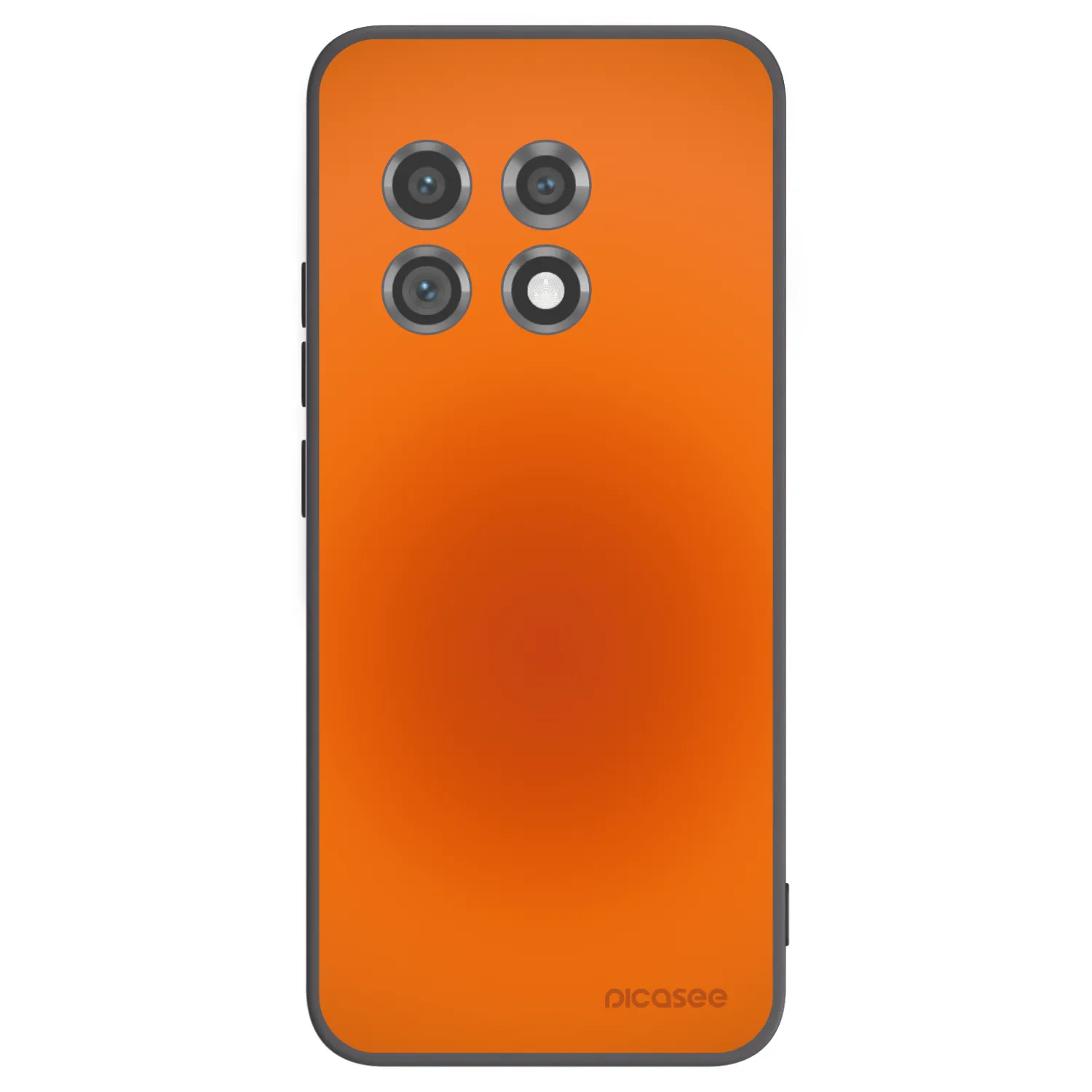 Picasee silikonski črni ovitek za OnePlus 11 5G - Heat Core