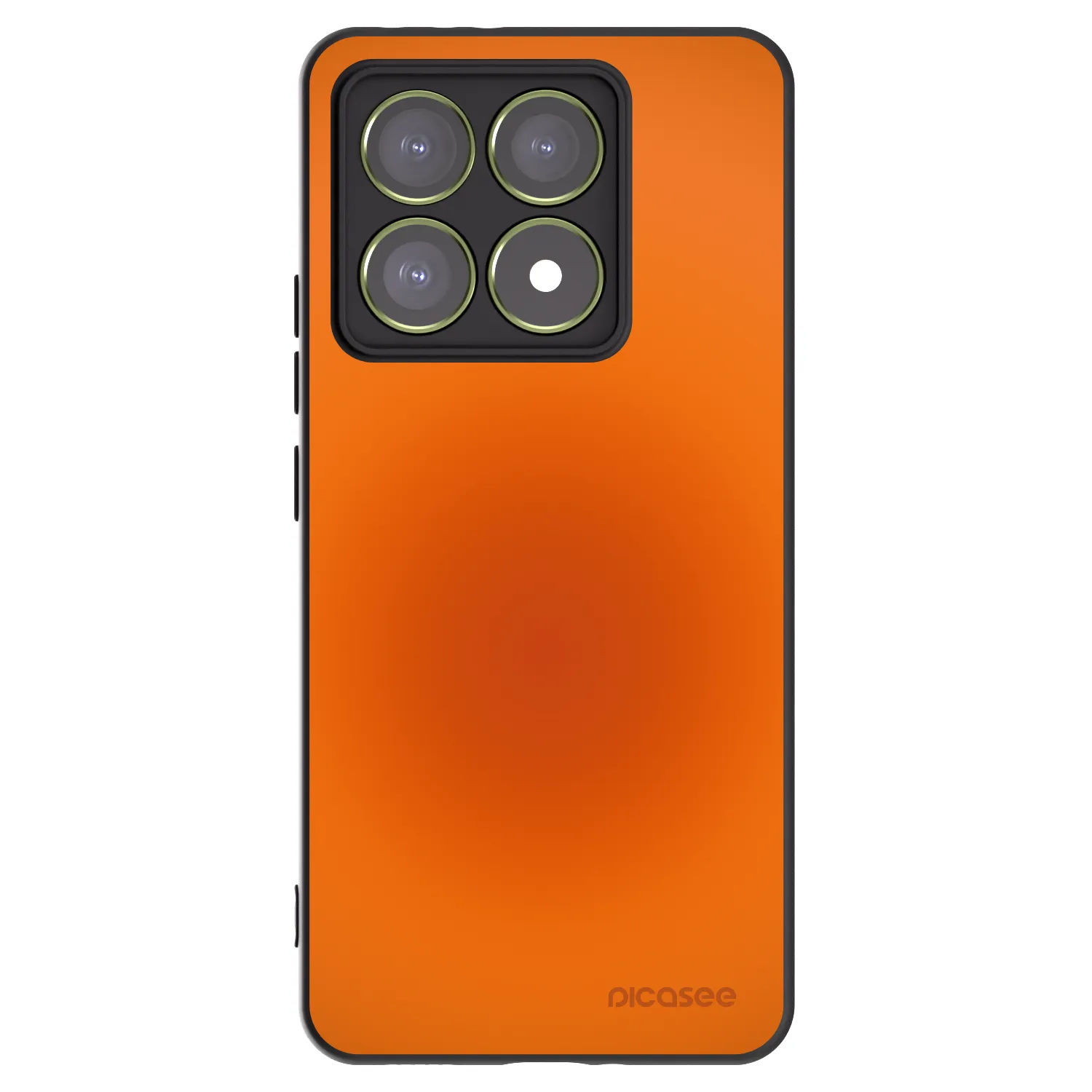 Picasee silikonski črni ovitek za Xiaomi 14T - Heat Core