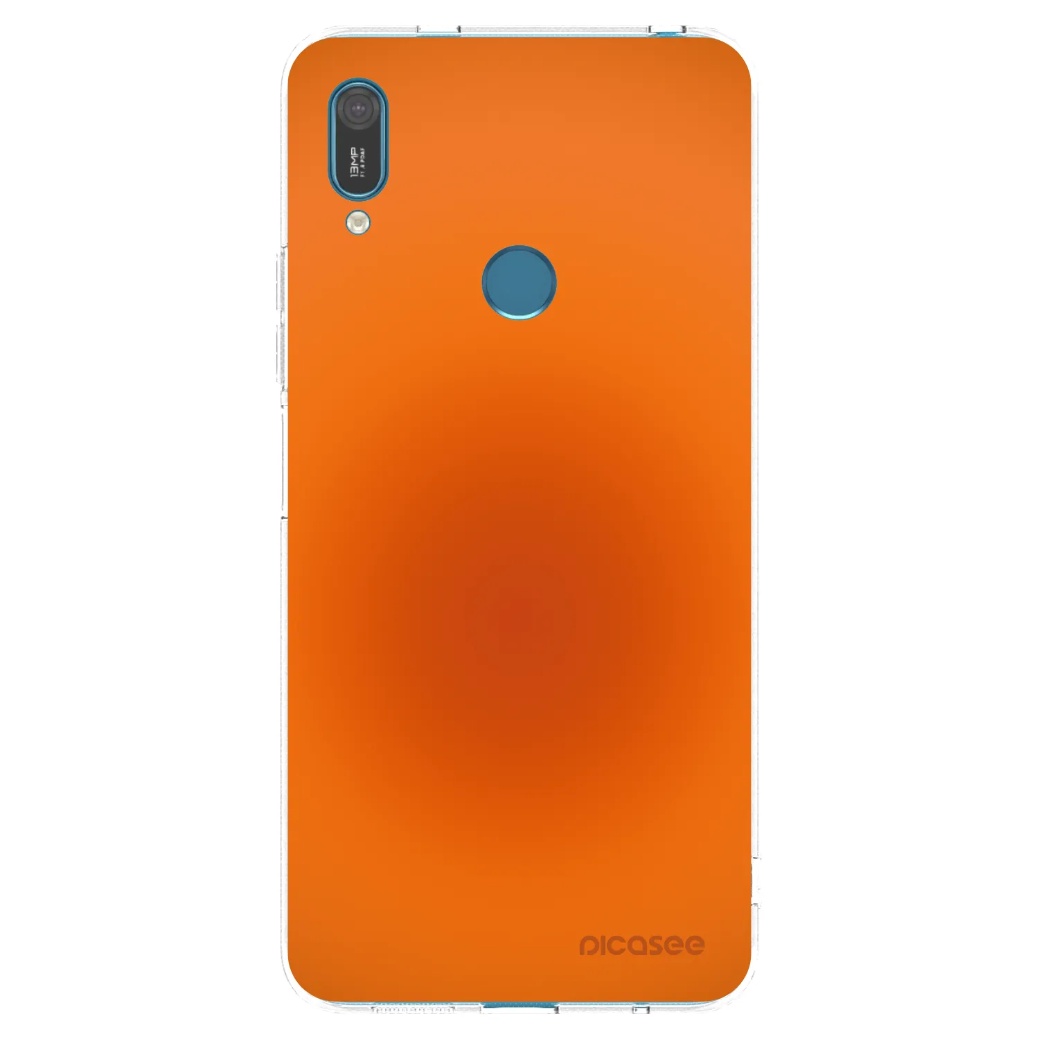 Picasee silikonski prozorni ovitek za Huawei Y7 2019 - Heat Core