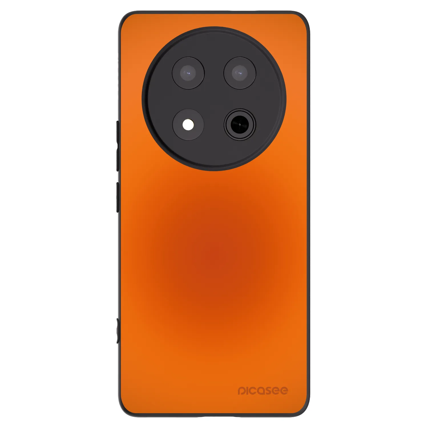Picasee silikonski črni ovitek za Honor Magic7 Lite 5G - Heat Core
