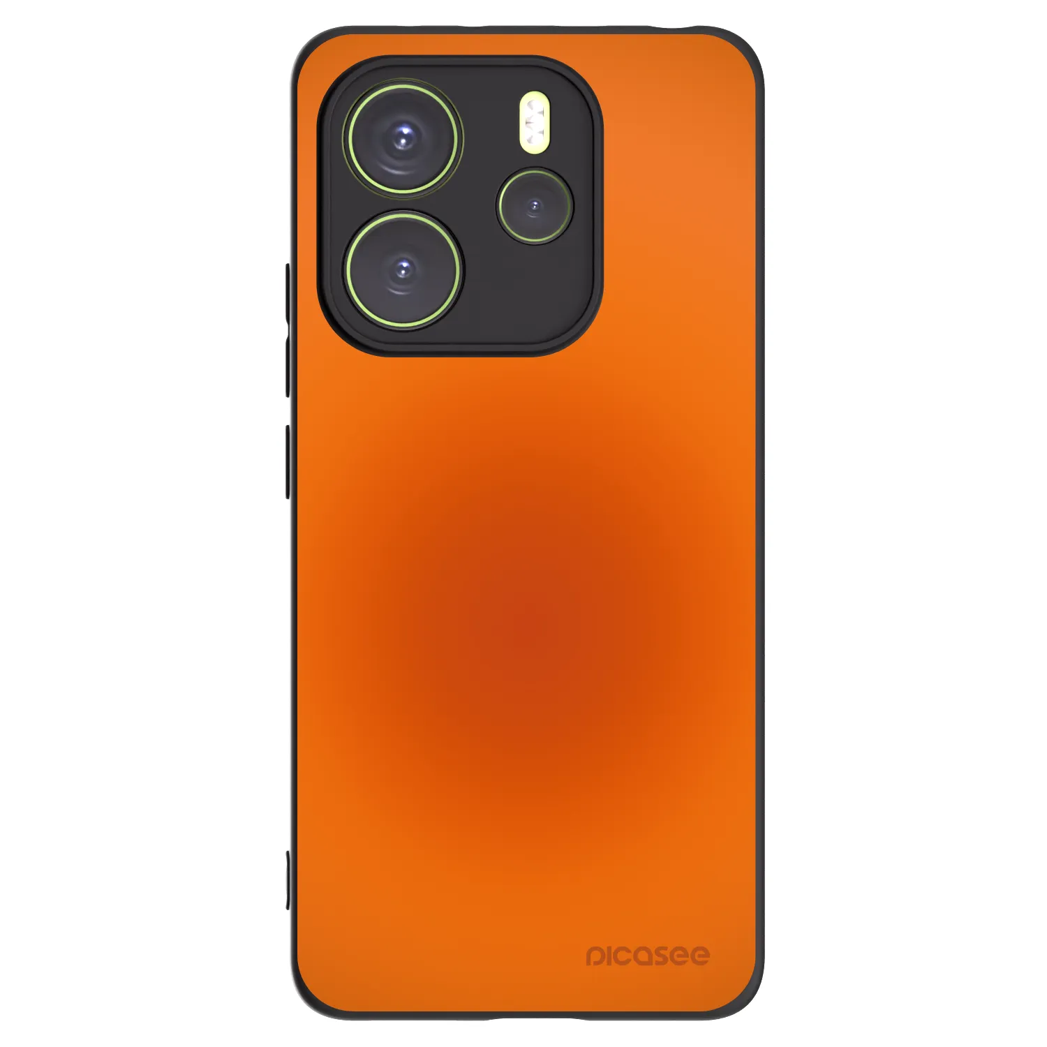Picasee silikonski črni ovitek za Xiaomi Redmi Note 14 4G - Heat Core