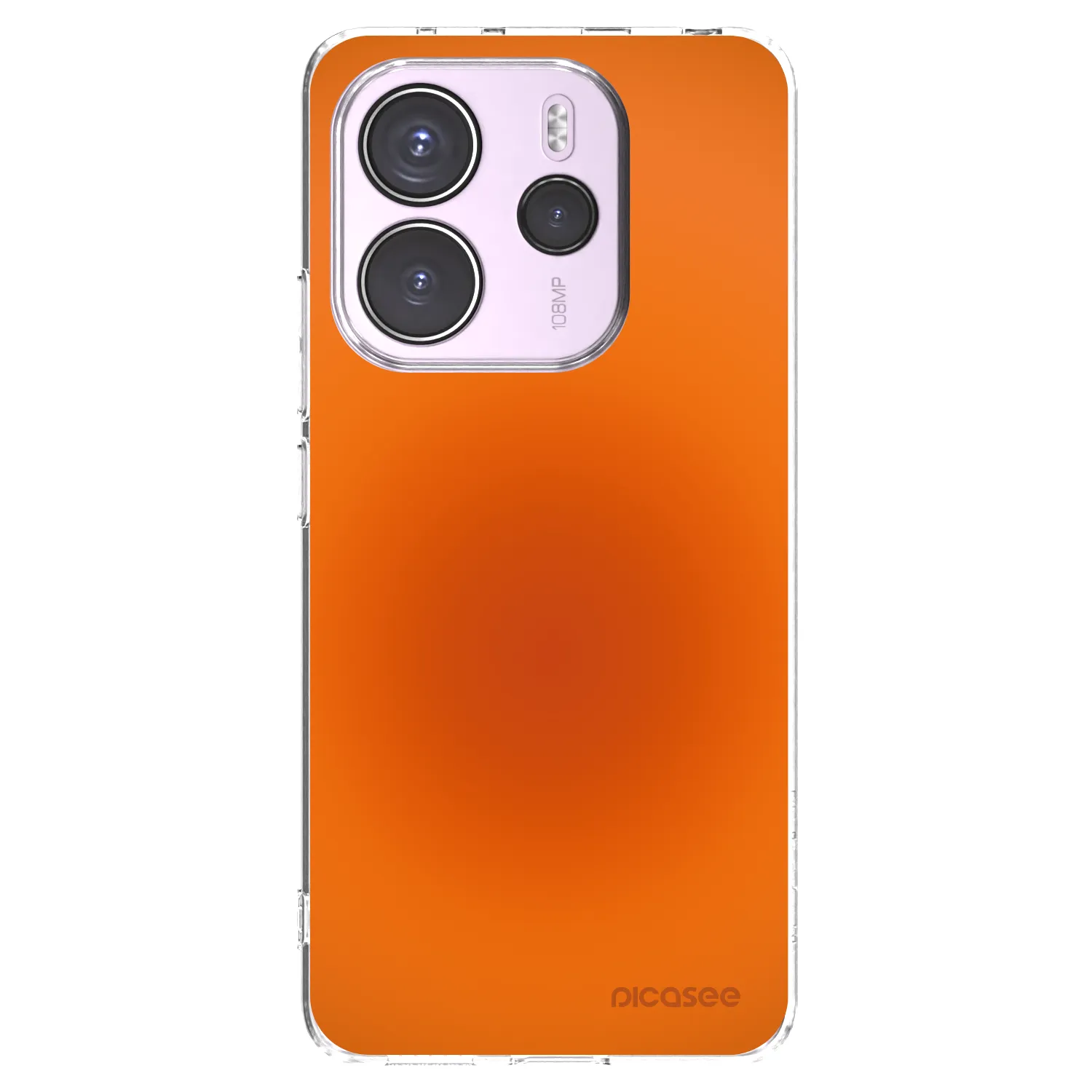 Picasee silikonski prozorni ovitek za Xiaomi Redmi Note 14 4G - Heat Core