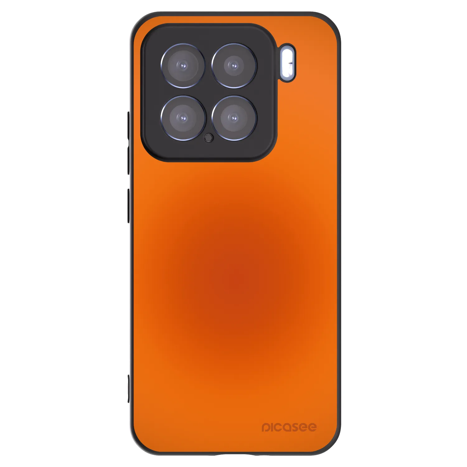 Picasee silikonski črni ovitek za Xiaomi 15 - Heat Core