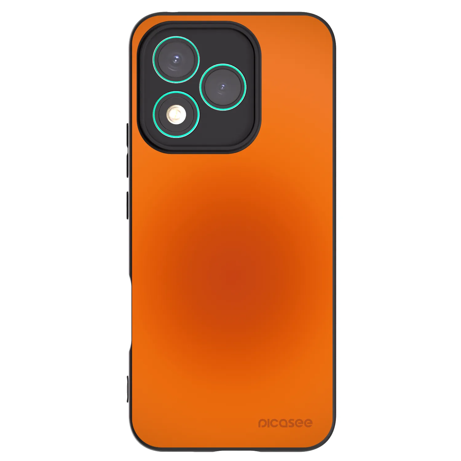Picasee silikonski črni ovitek za Honor 400 Lite 5G - Heat Core