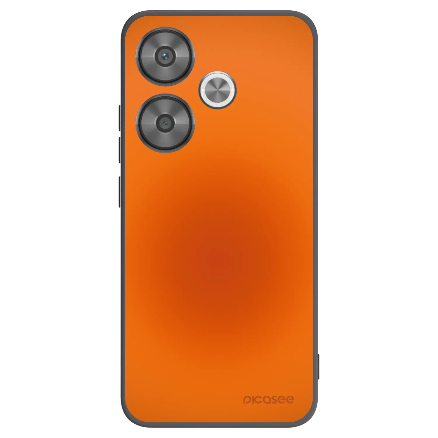 Picasee silikonski črni ovitek za Xiaomi Poco F6 - Heat Core