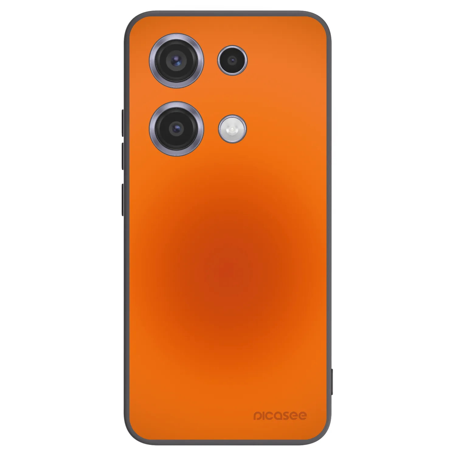 Picasee silikonski črni ovitek za Xiaomi Redmi Note 14S - Heat Core