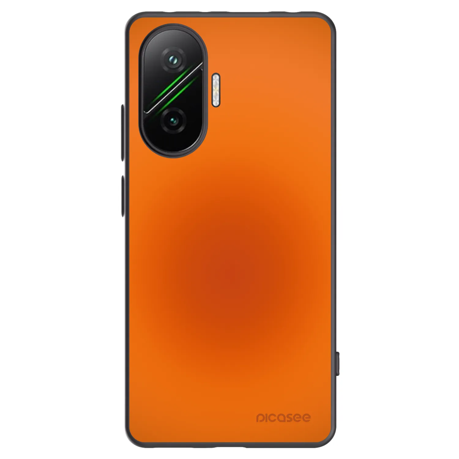 Picasee silikonski črni ovitek za Xiaomi Poco F7 5G - Heat Core