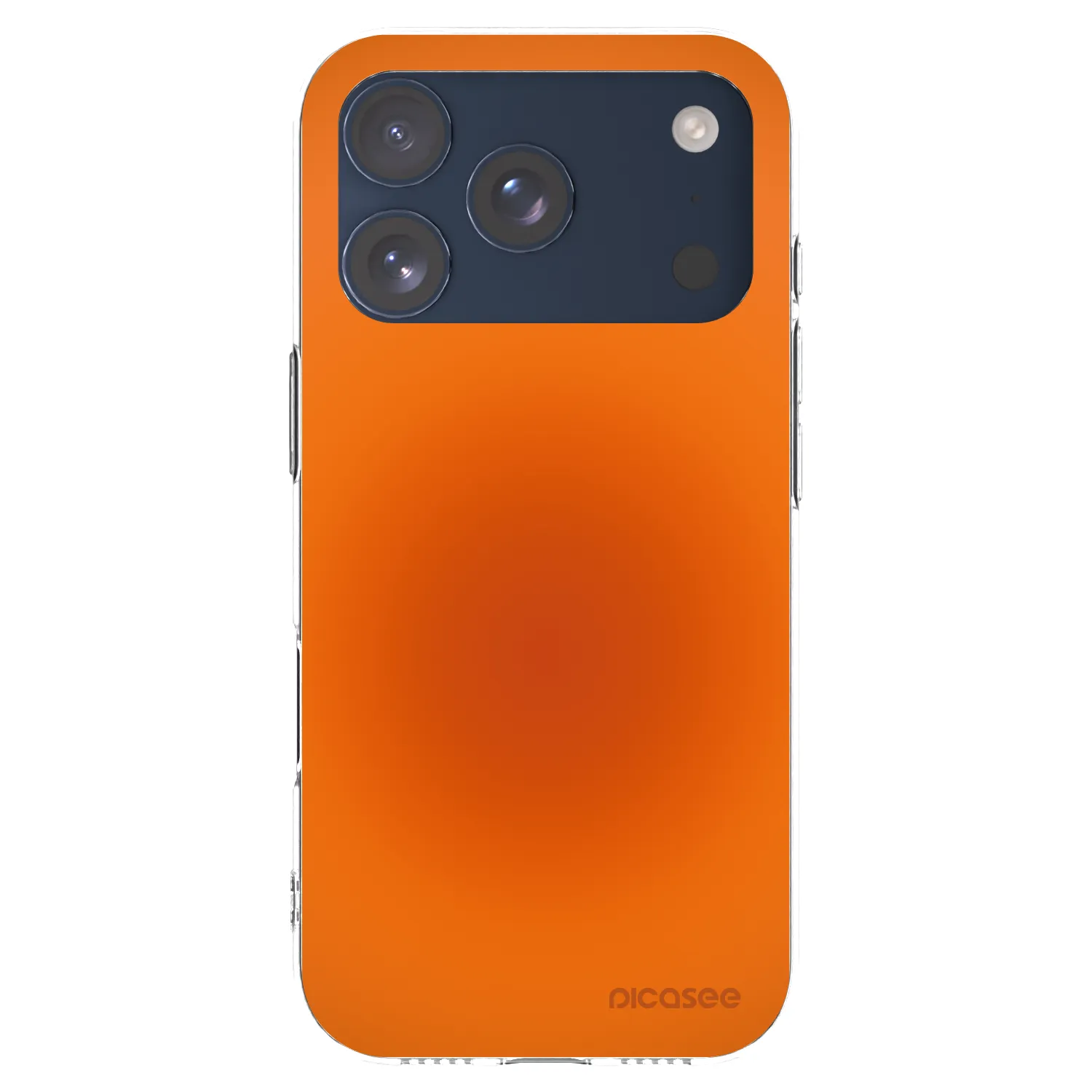 Picasee silikonski prozorni ovitek za Apple iPhone 17 Pro - Heat Core