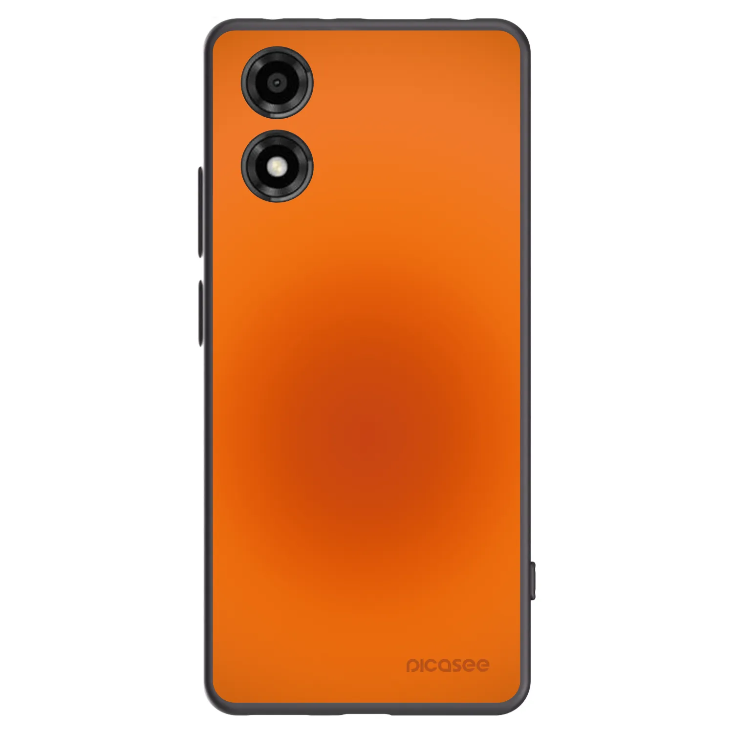 Picasee silikonski črni ovitek za Motorola Moto E14 - Heat Core