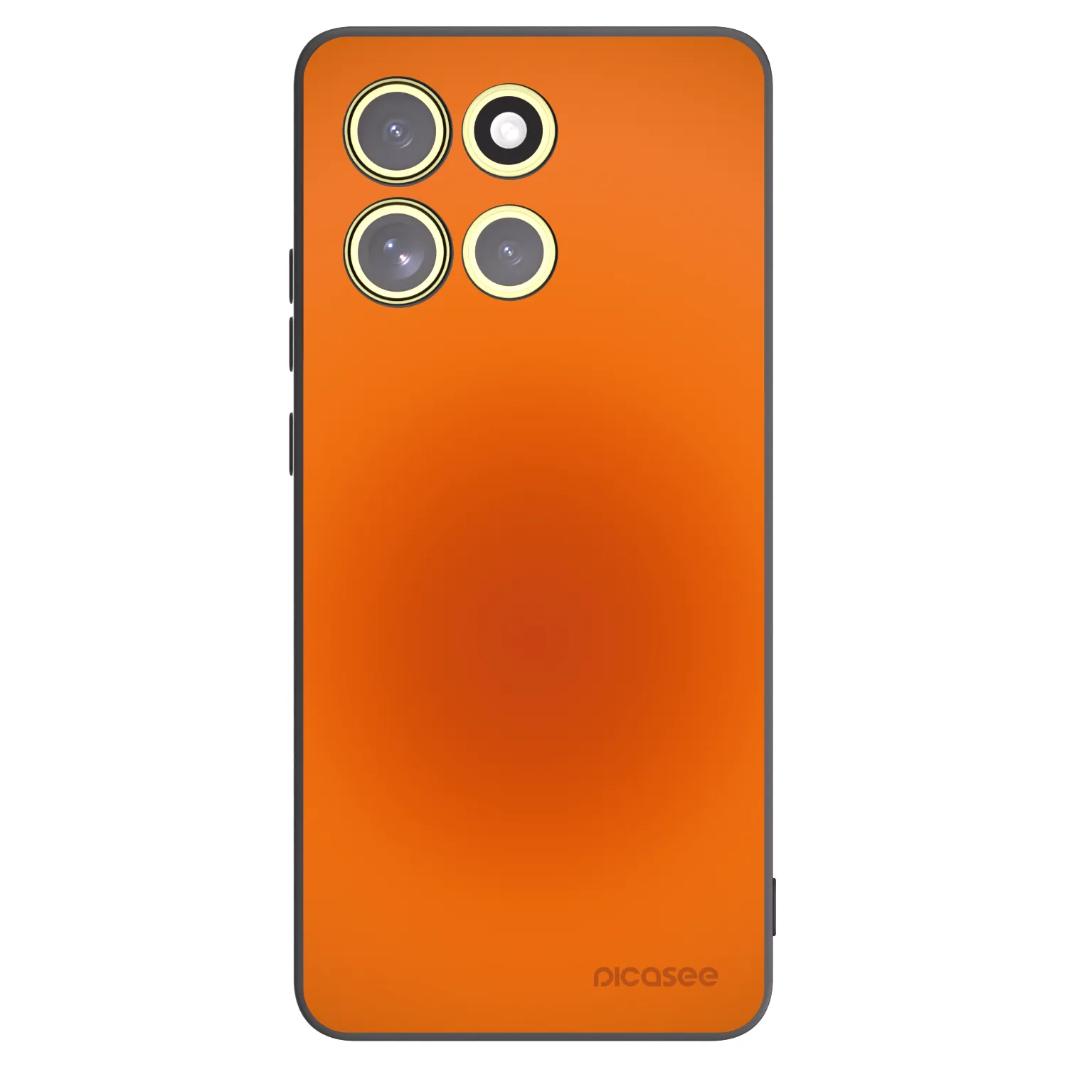 Picasee silikonski črni ovitek za Motorola Moto G86 5G - Heat Core