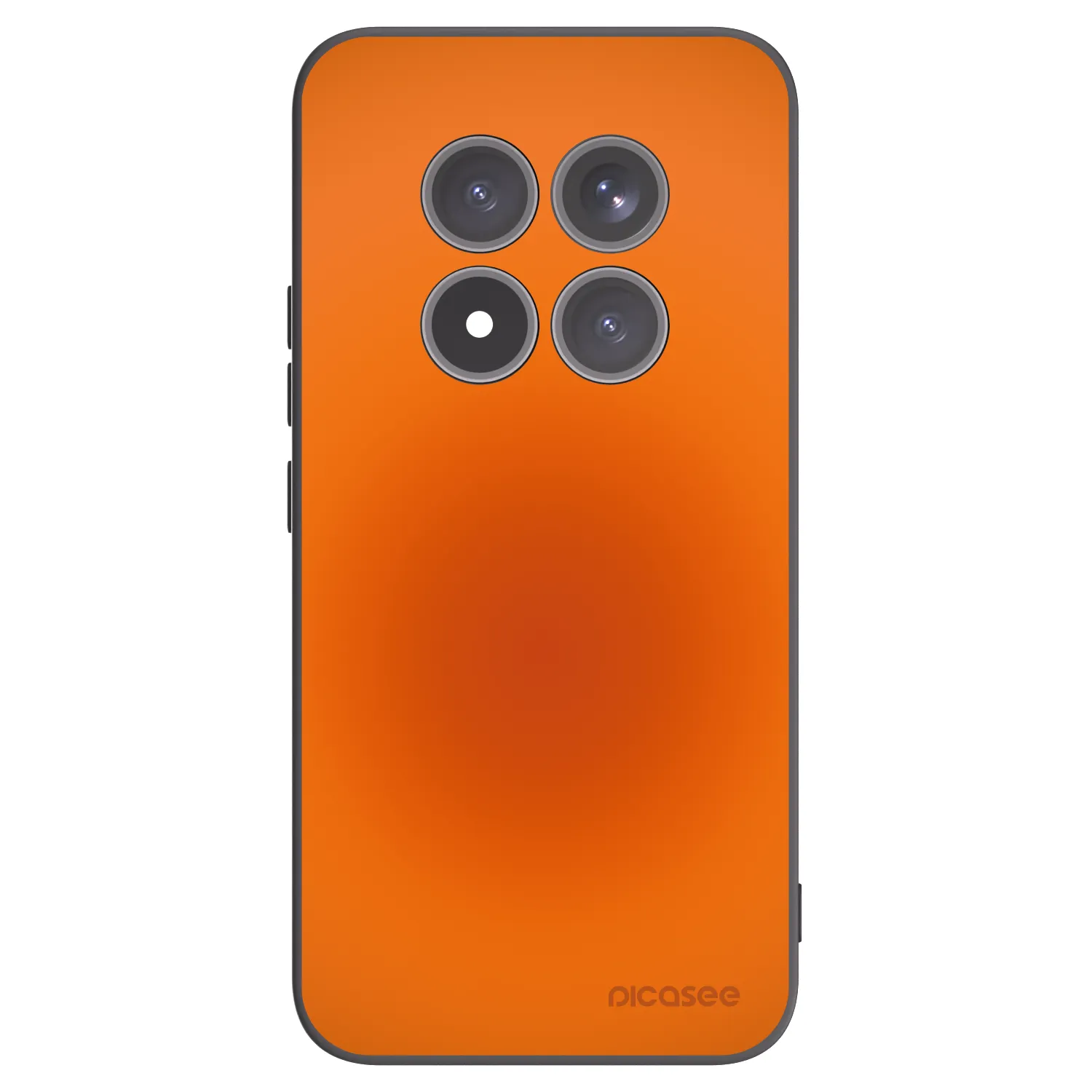 Picasee silikonski črni ovitek za Xiaomi Redmi Note 15 Pro+ - Heat Core