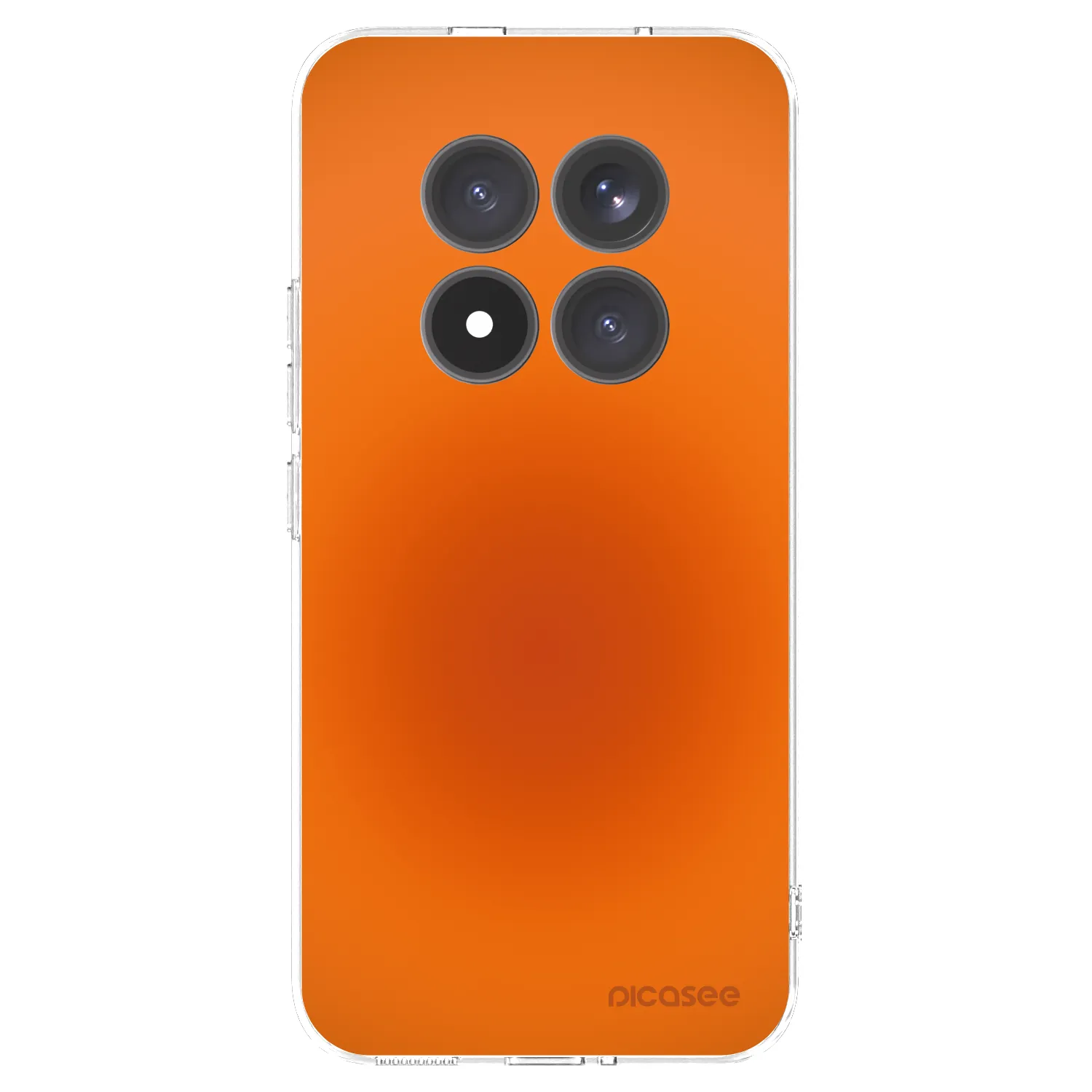 Picasee silikonski prozorni ovitek za Xiaomi Redmi Note 15 Pro+ - Heat Core