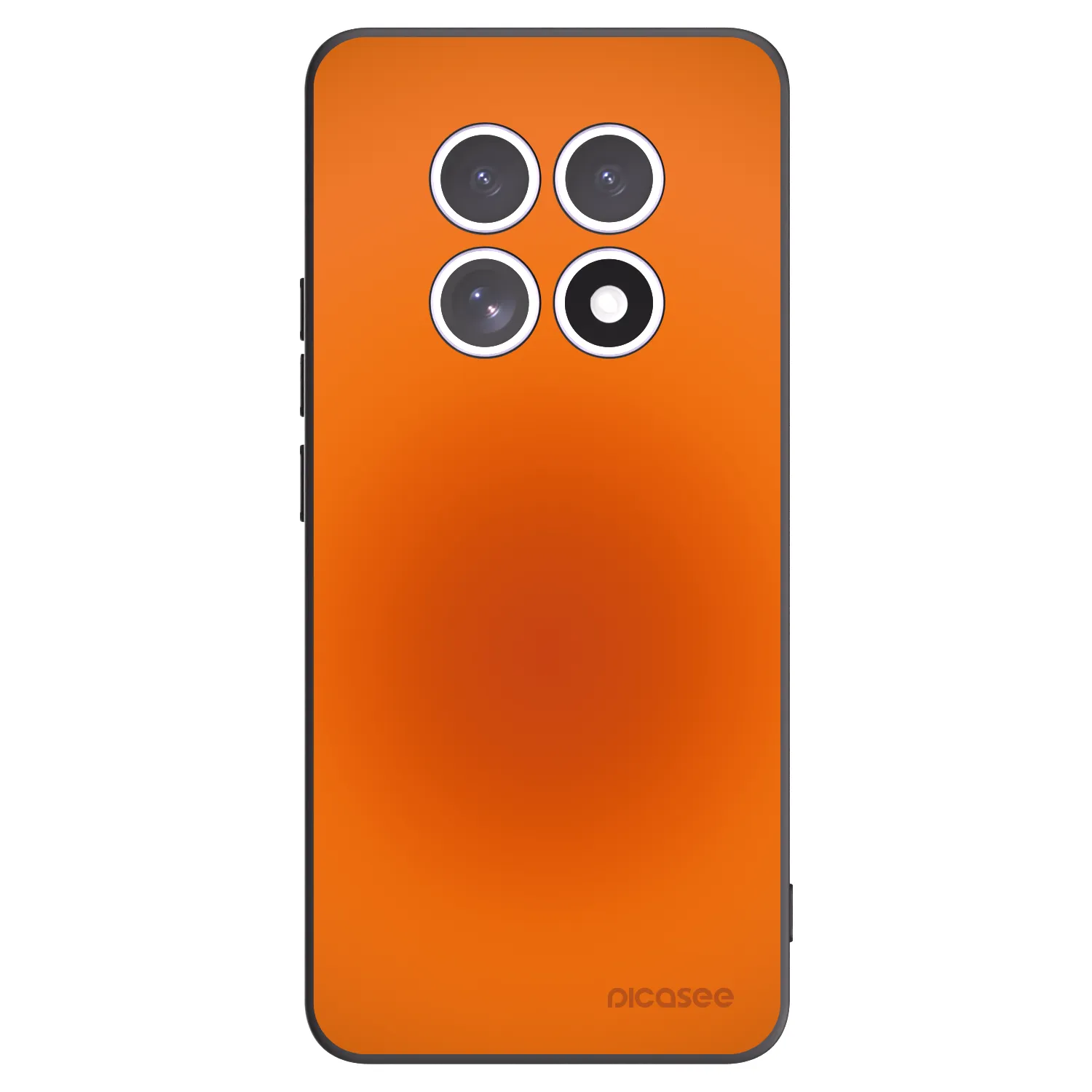 Picasee silikonski črni ovitek za Xiaomi Redmi Note 15 - Heat Core