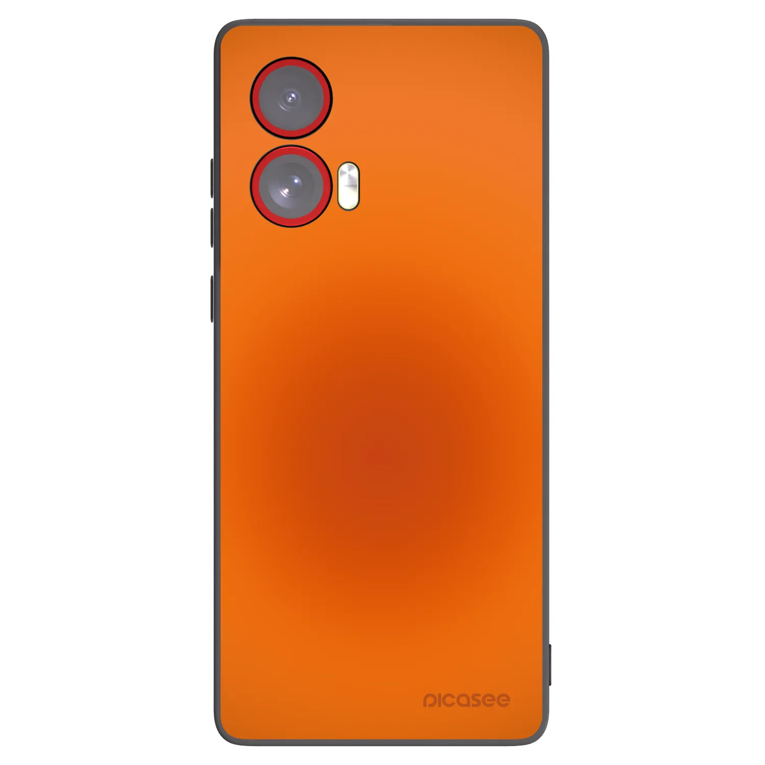 Picasee silikonski črni ovitek za Motorola Edge 50 Fusion - Heat Core