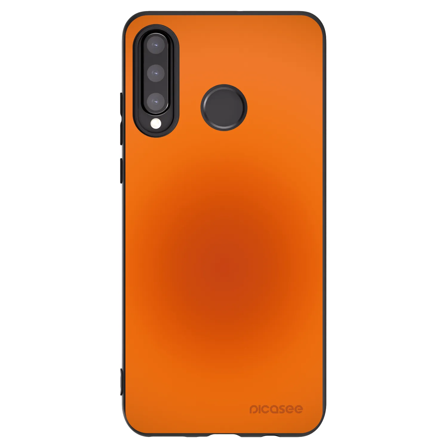 Picasee silikonski črni ovitek za Huawei P30 Lite - Heat Core