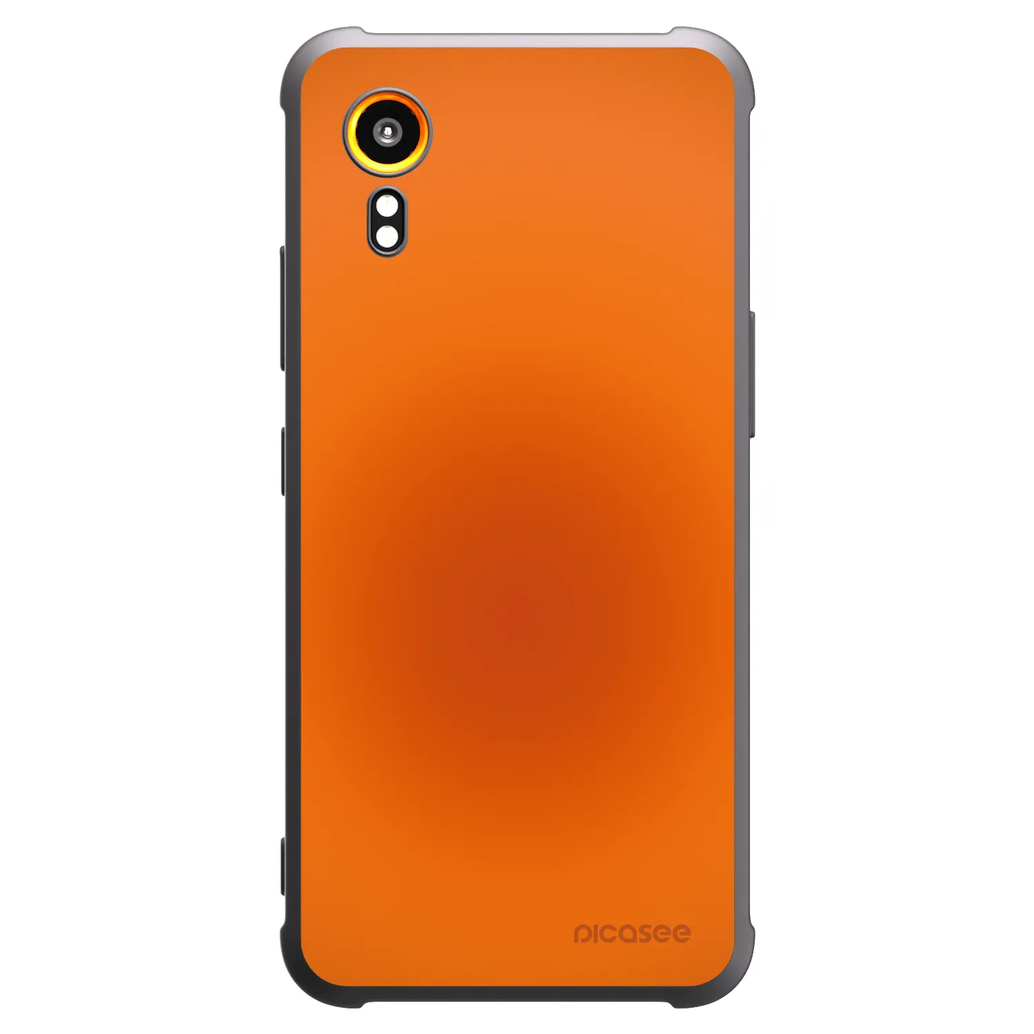 Picasee silikonski črni ovitek za Samsung Galaxy Xcover 7 - Heat Core