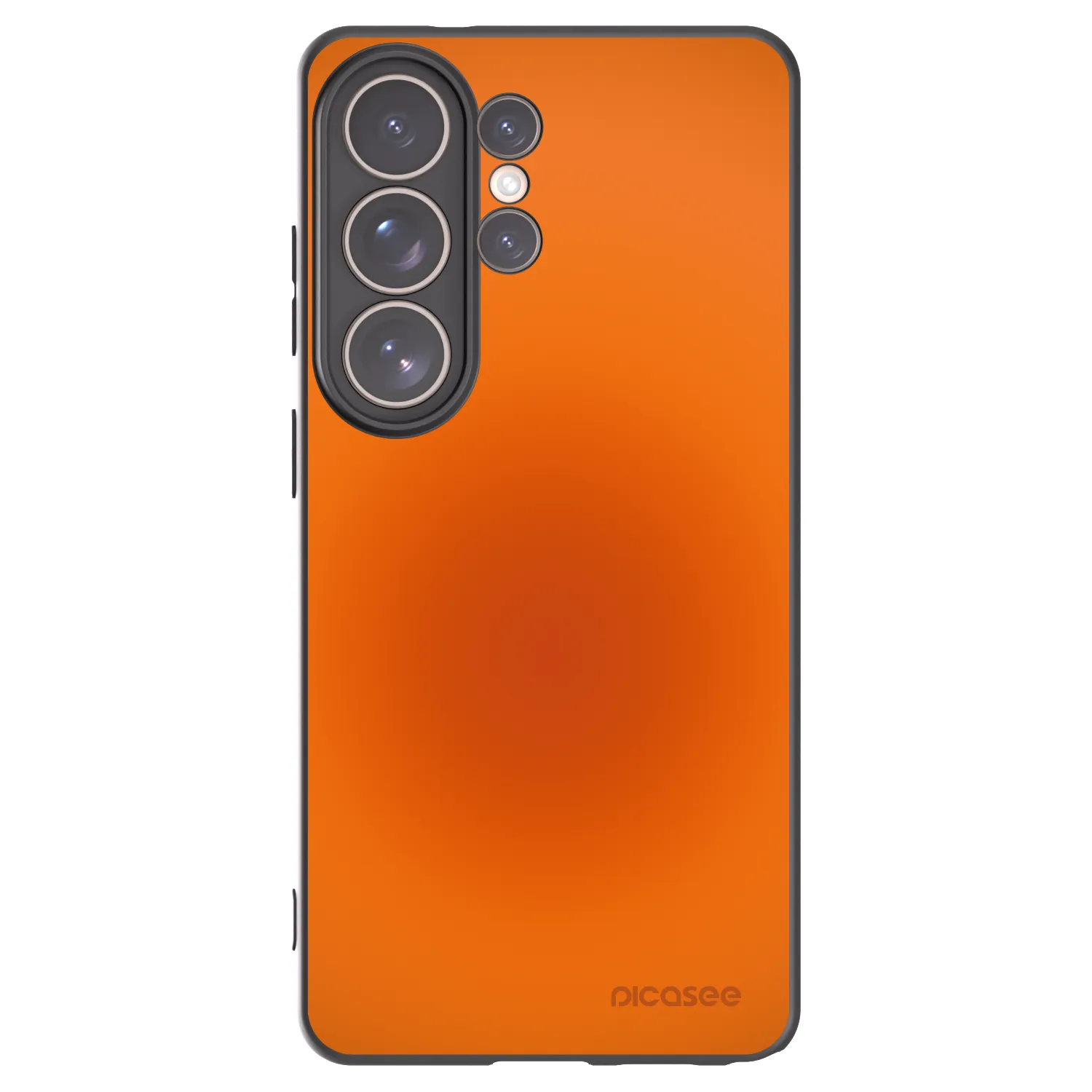 Picasee silikonski črni ovitek za Samsung Galaxy S26 Ultra - Heat Core