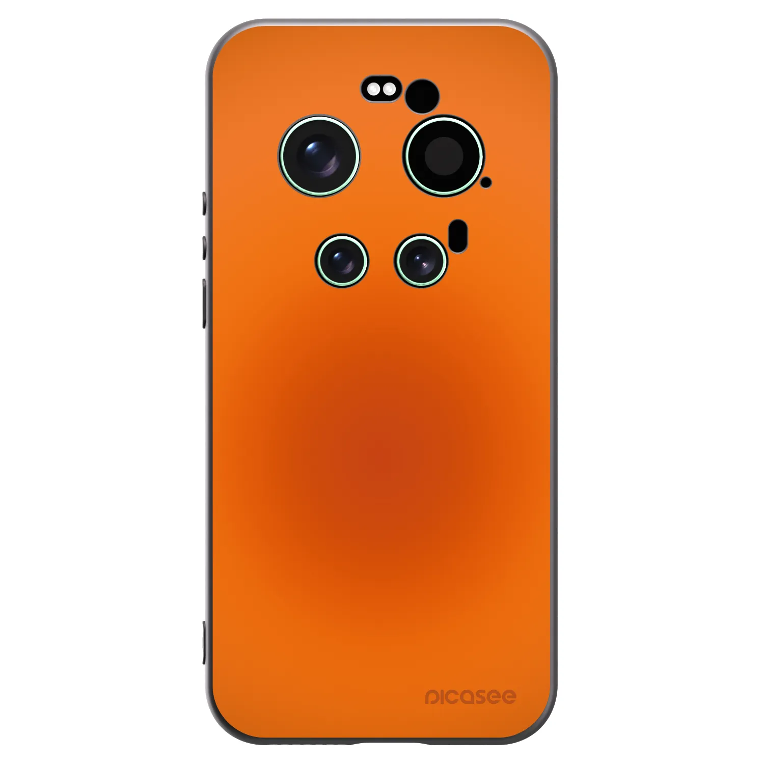 Picasee silikonski črni ovitek za Xiaomi 17 Ultra - Heat Core