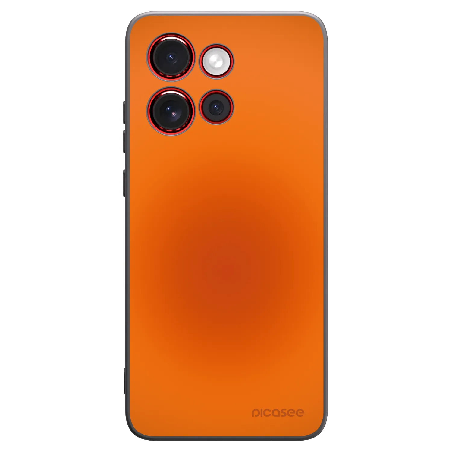 Picasee silikonski črni ovitek za Motorola Edge 60 Neo 5G - Heat Core