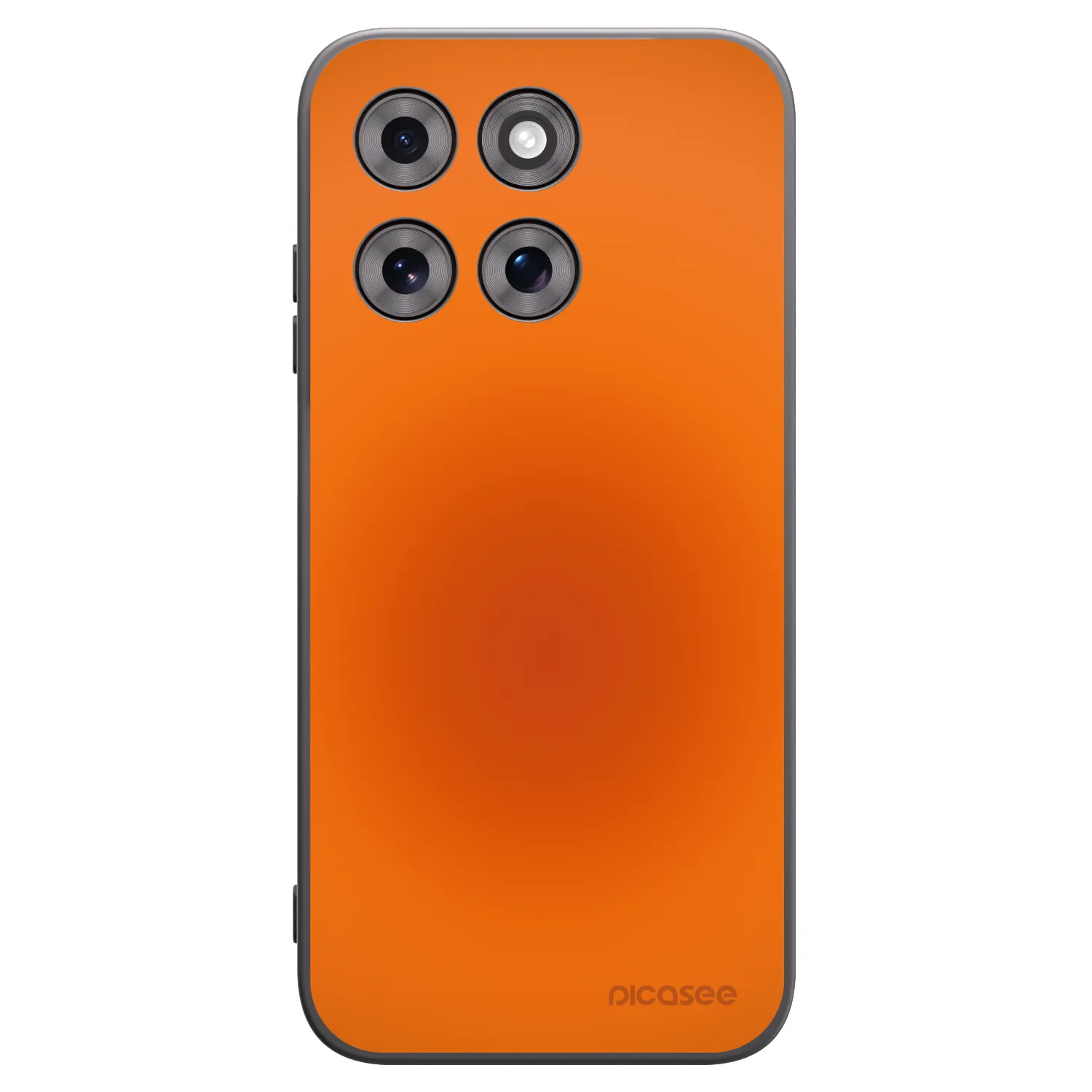 Picasee silikonski črni ovitek za Motorola Moto G77 - Heat Core