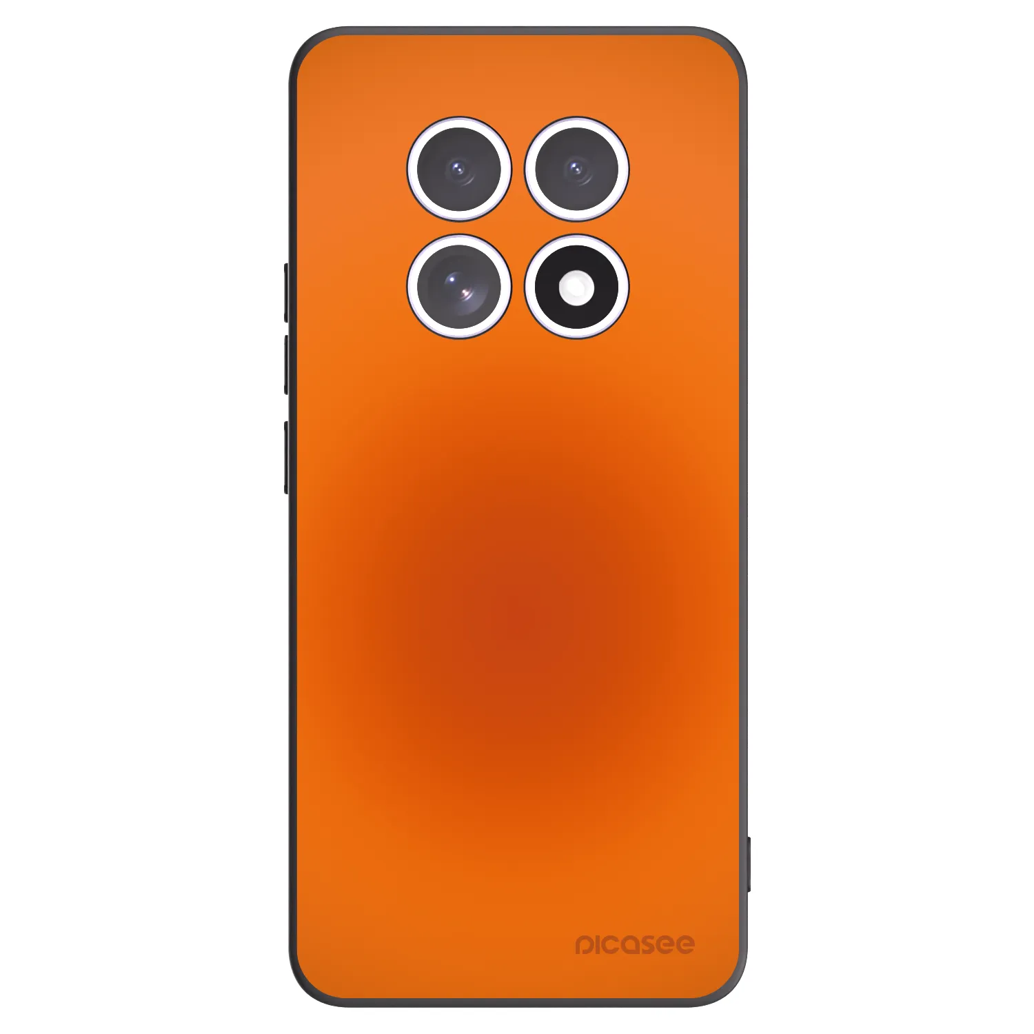 Picasee silikonski črni ovitek za Xiaomi Redmi Note 15 5G - Heat Core