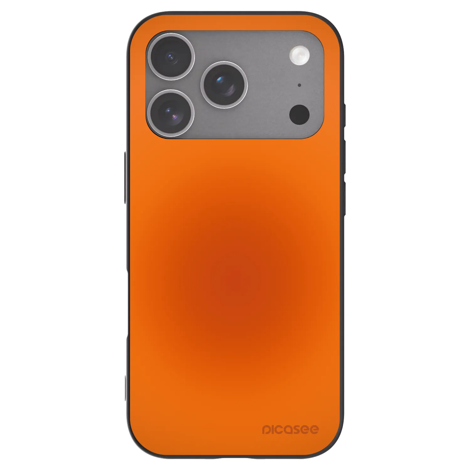 Picasee silikonski črni ovitek za Apple iPhone 18 Pro - Heat Core