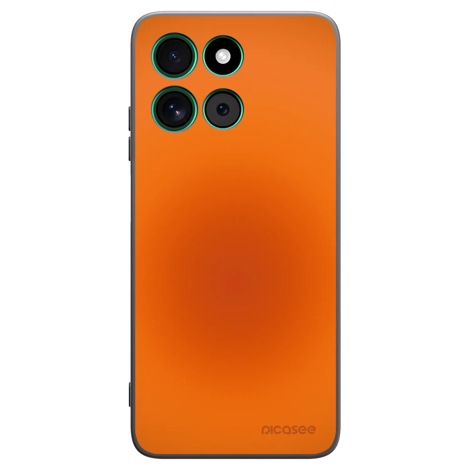 Picasee silikonski črni ovitek za Motorola Moto G57 Power - Heat Core