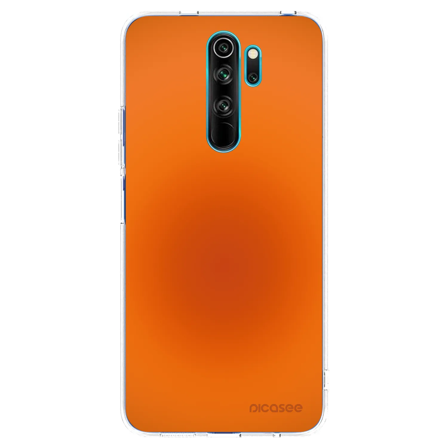 Picasee silikonski prozorni ovitek za Xiaomi Redmi Note 8 Pro - Heat Core